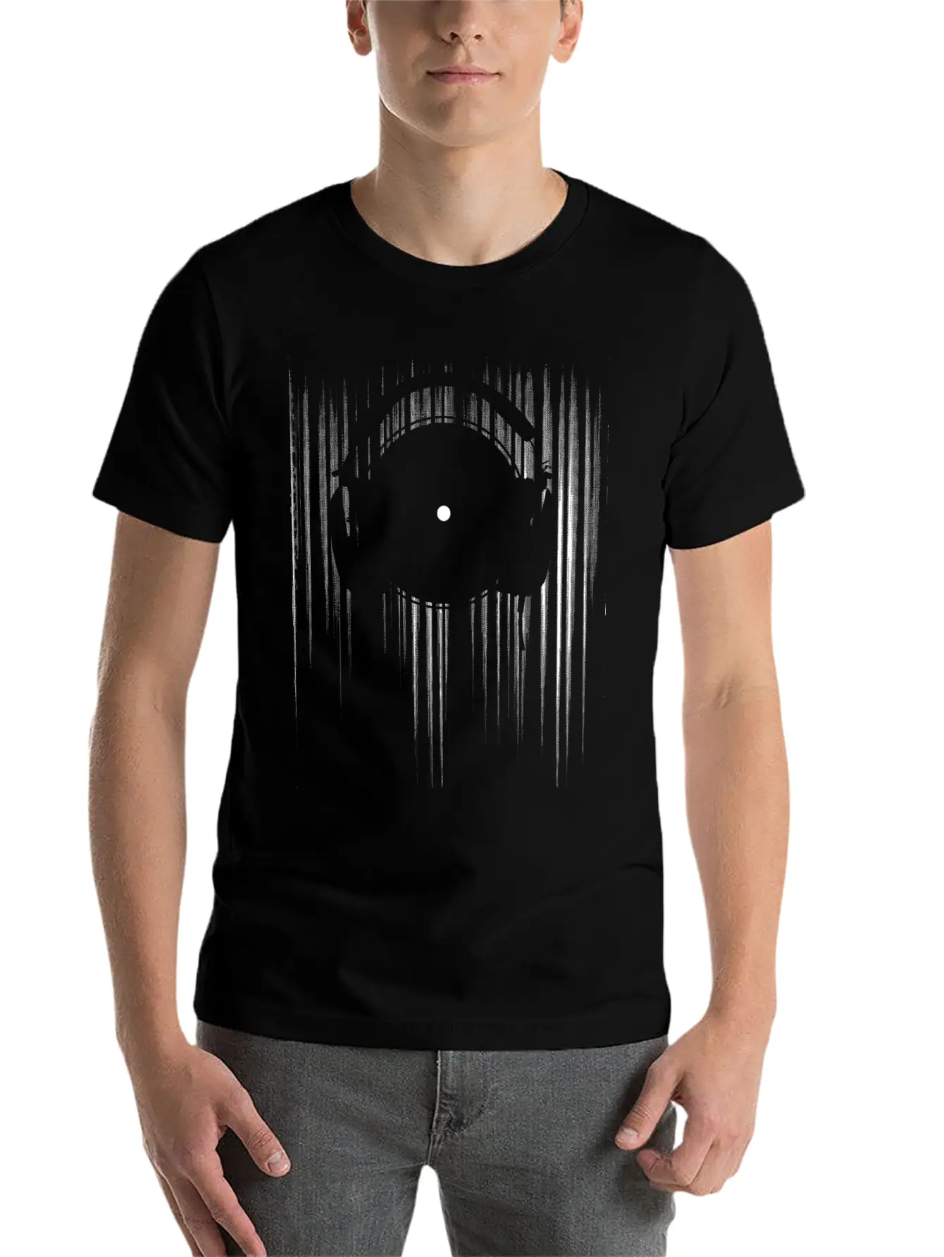 Vinyl Unisex Casual T-Shirt – Clean Design For Daily Comfort