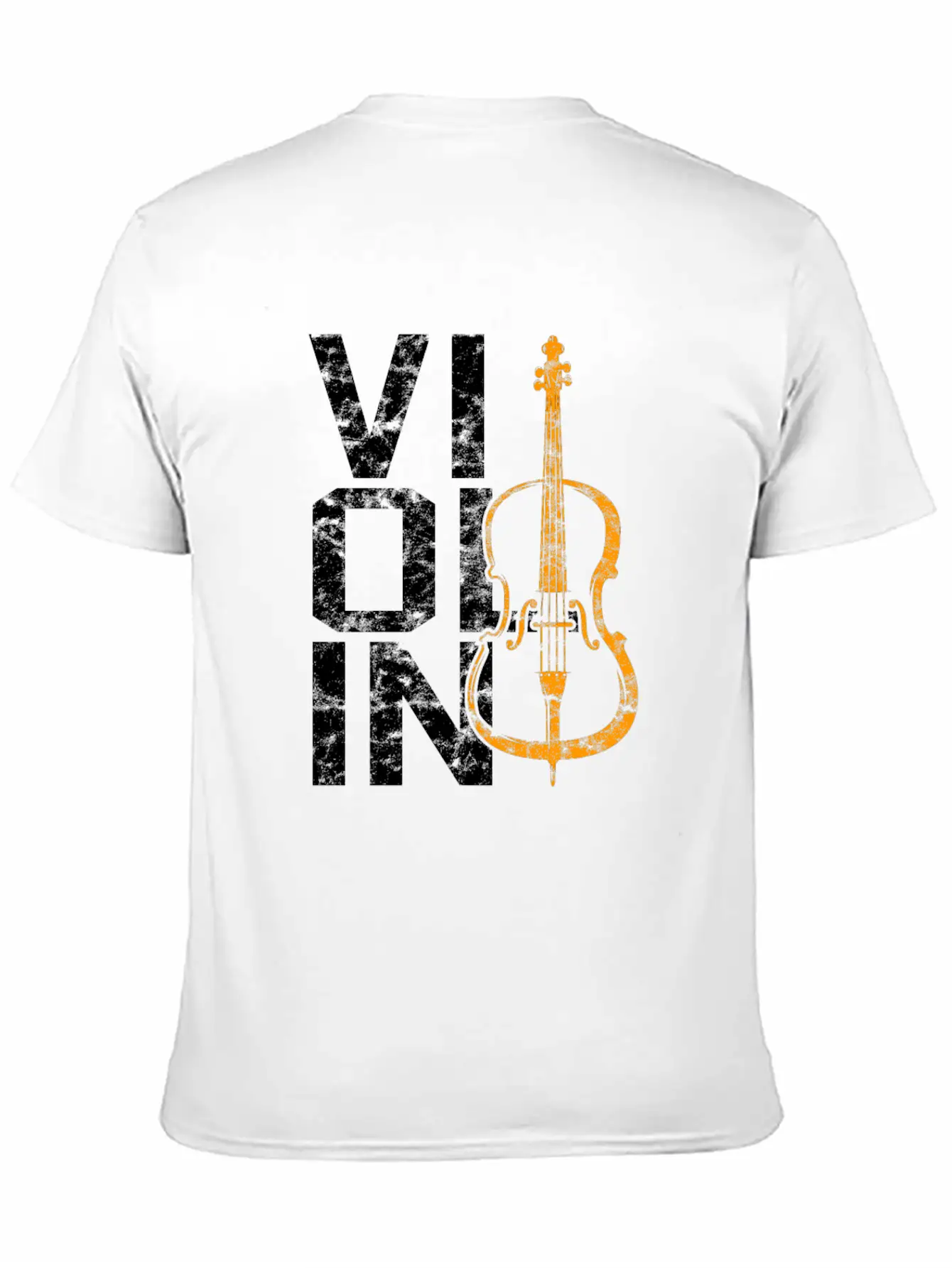 Violin Breathable Soft Cotton T-Shirt – Timeless Casual Look