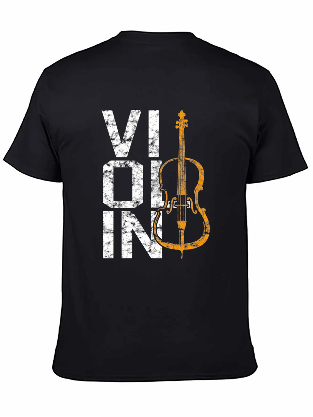 Violin Breathable Soft Cotton T-Shirt – Timeless Casual Look