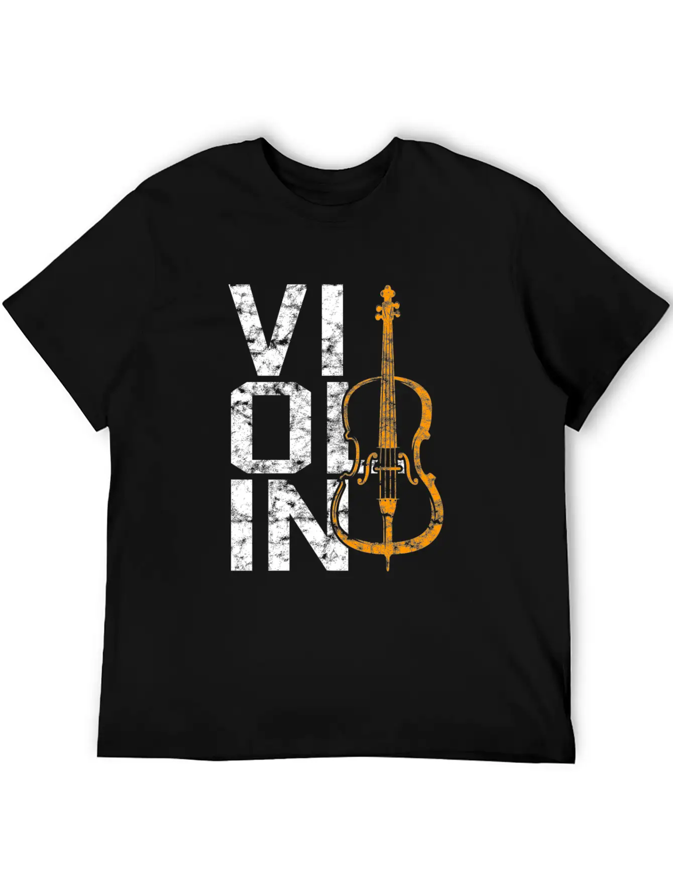 Violin Breathable Soft Cotton T-Shirt – Timeless Casual Look