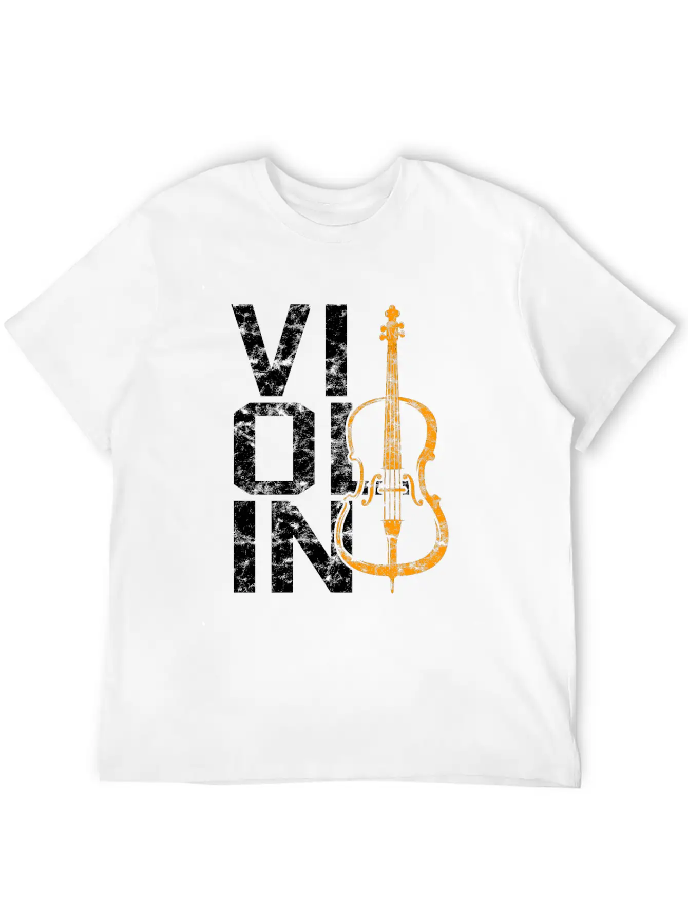 Violin Breathable Soft Cotton T-Shirt – Timeless Casual Look