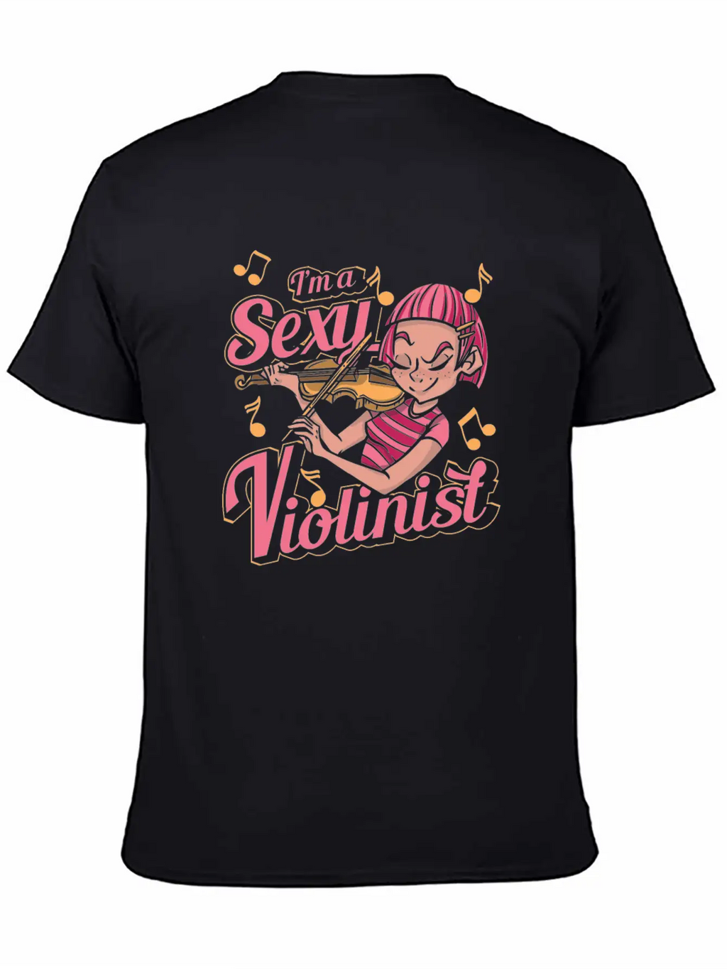 Violin Violinist Unisex Casual T-Shirt – Clean Design For Daily Comfort