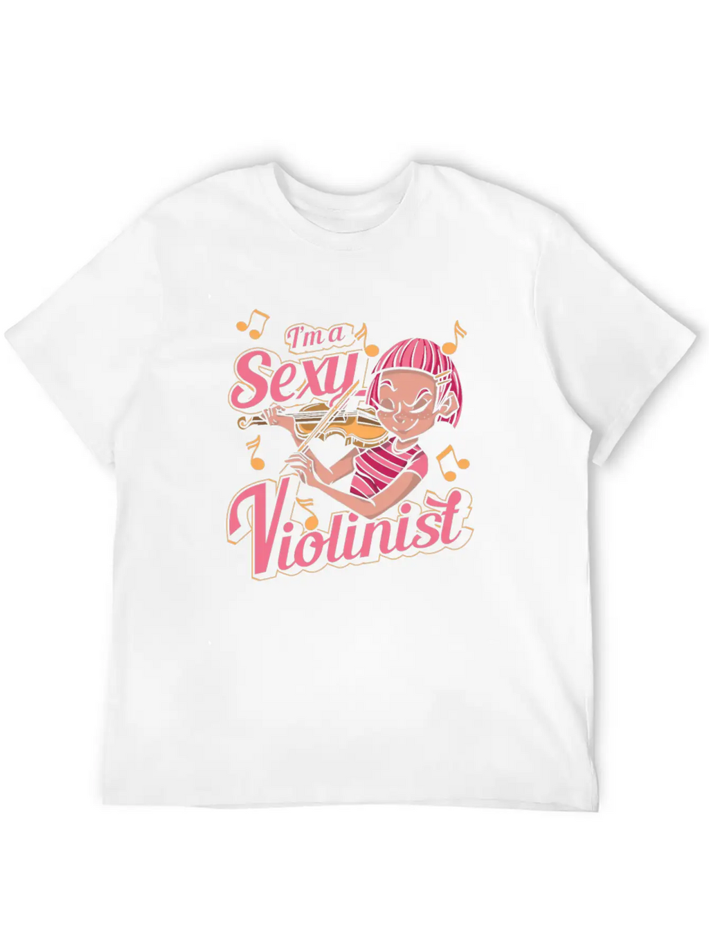 Violin Violinist Unisex Casual T-Shirt – Clean Design For Daily Comfort