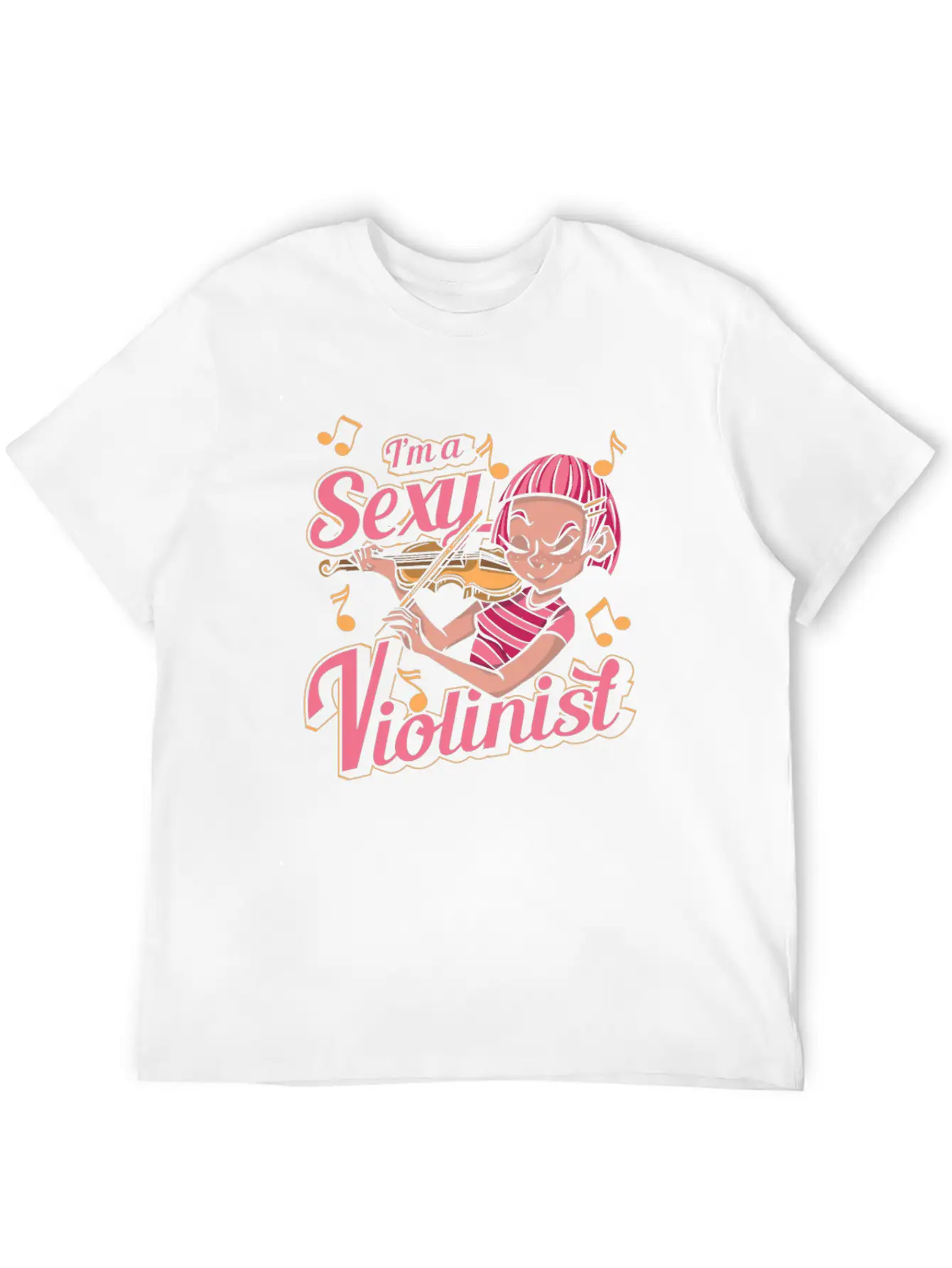 Violin Violinist Unisex Casual T-Shirt – Clean Design For Daily Comfort