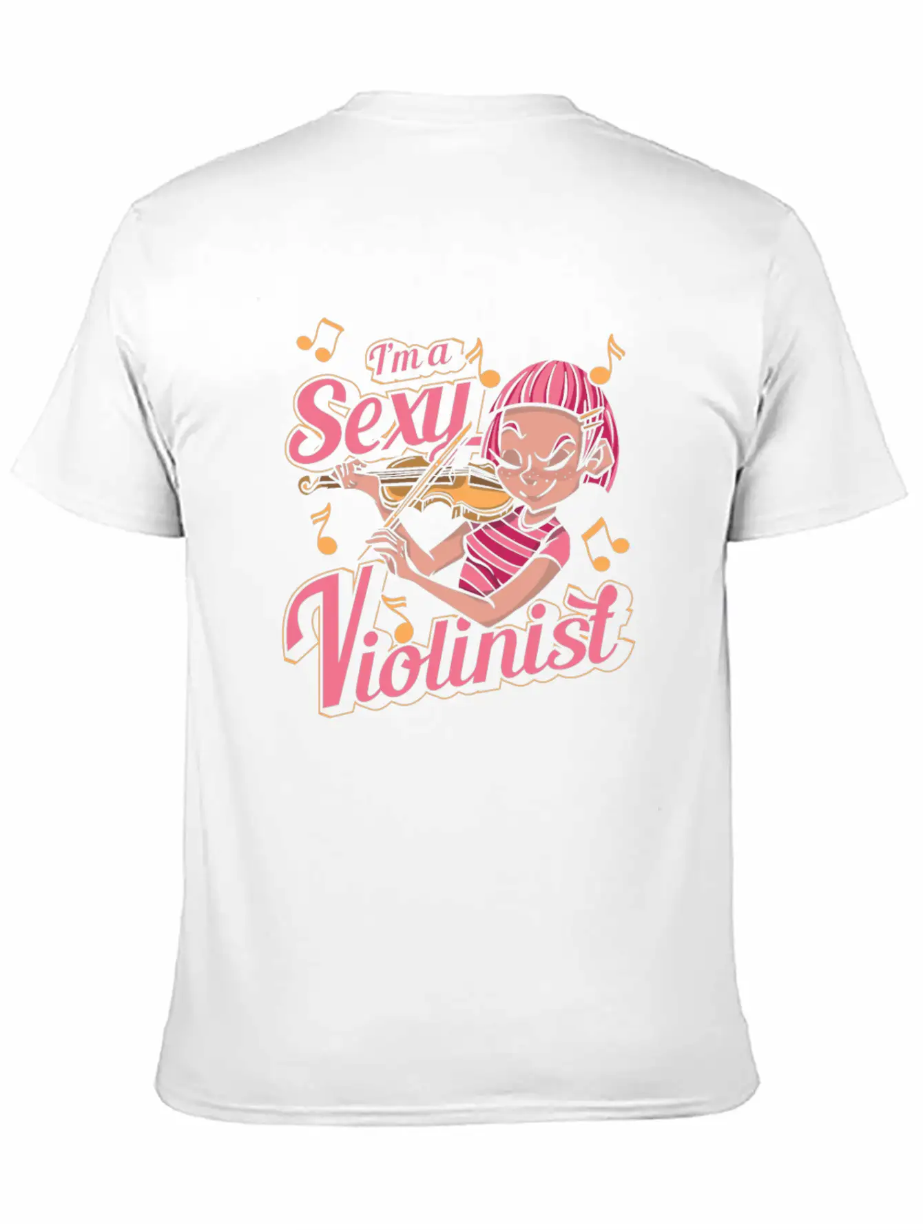 Violin Violinist Unisex Casual T-Shirt – Clean Design For Daily Comfort