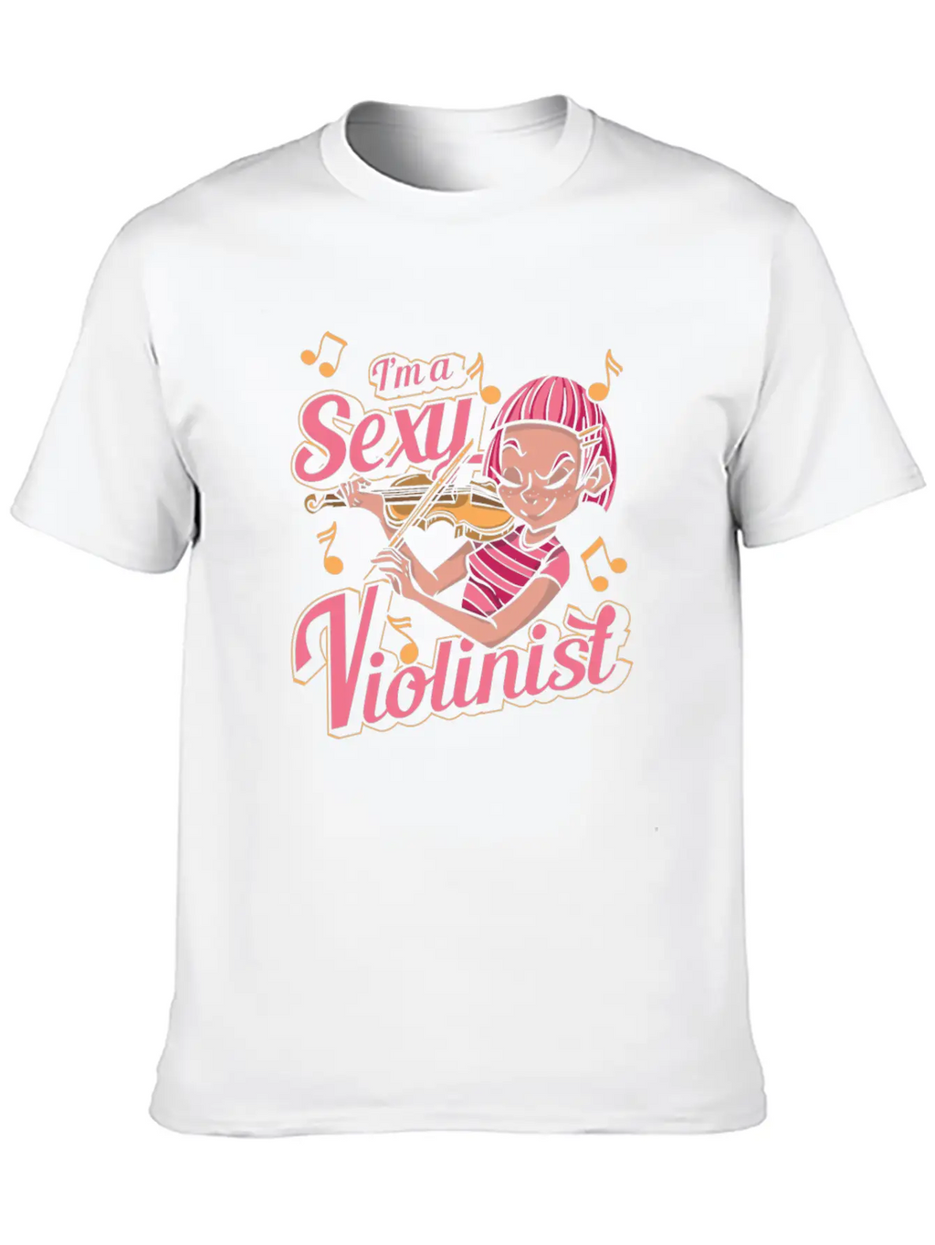 Violin Violinist Unisex Casual T-Shirt – Clean Design For Daily Comfort