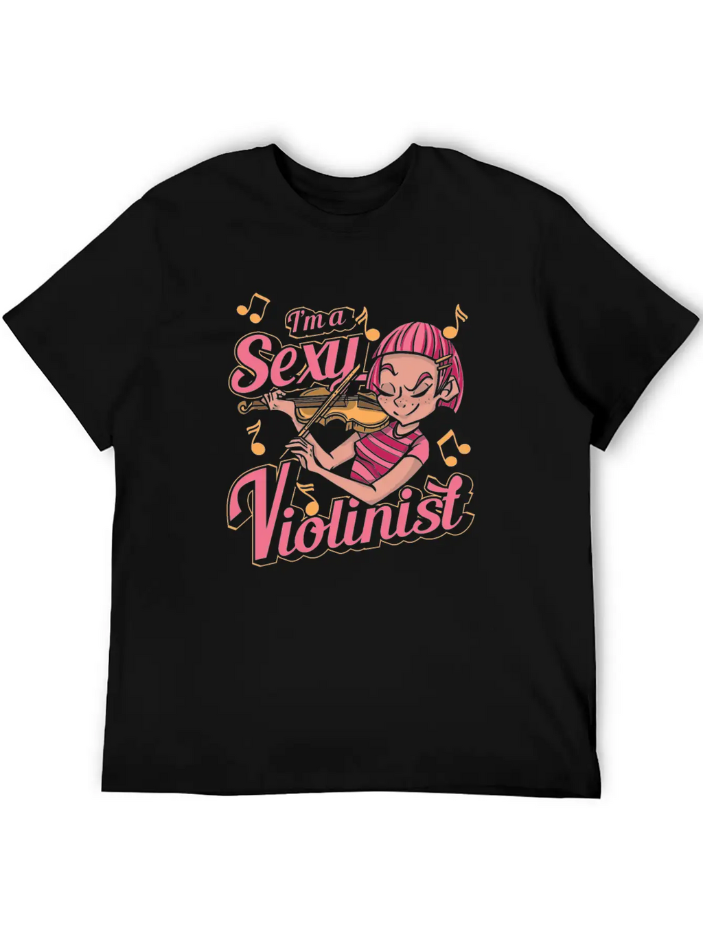 Violin Violinist Unisex Casual T-Shirt – Clean Design For Daily Comfort