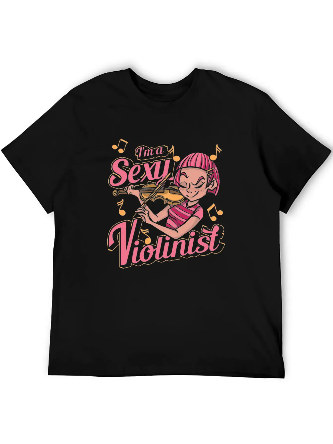 Violin Violinist Unisex Casual T-Shirt – Clean Design For Daily Comfort