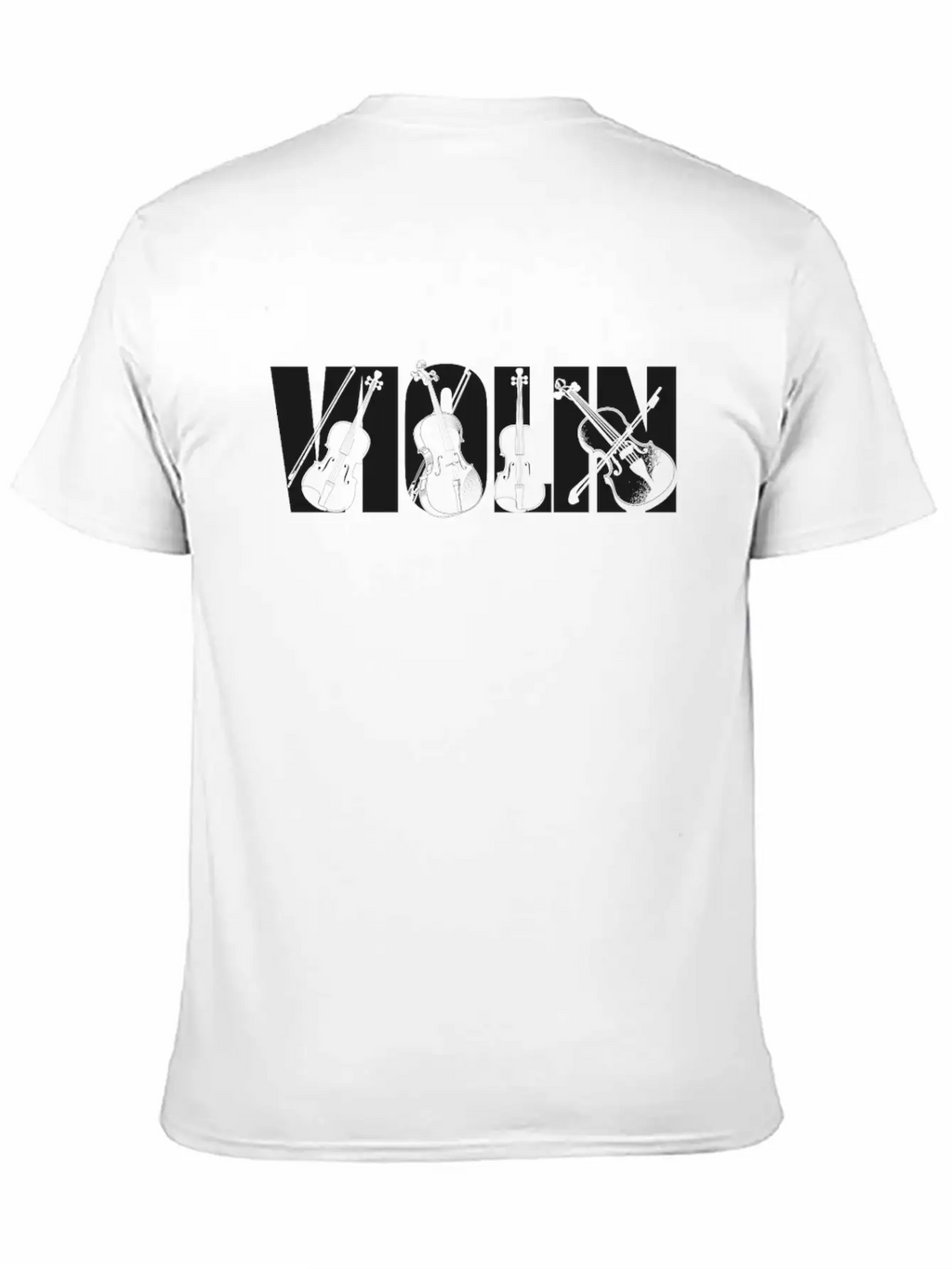 Violin Violinist Vintage Violin Unisex Casual T-Shirt – Clean Design For Daily Comfort