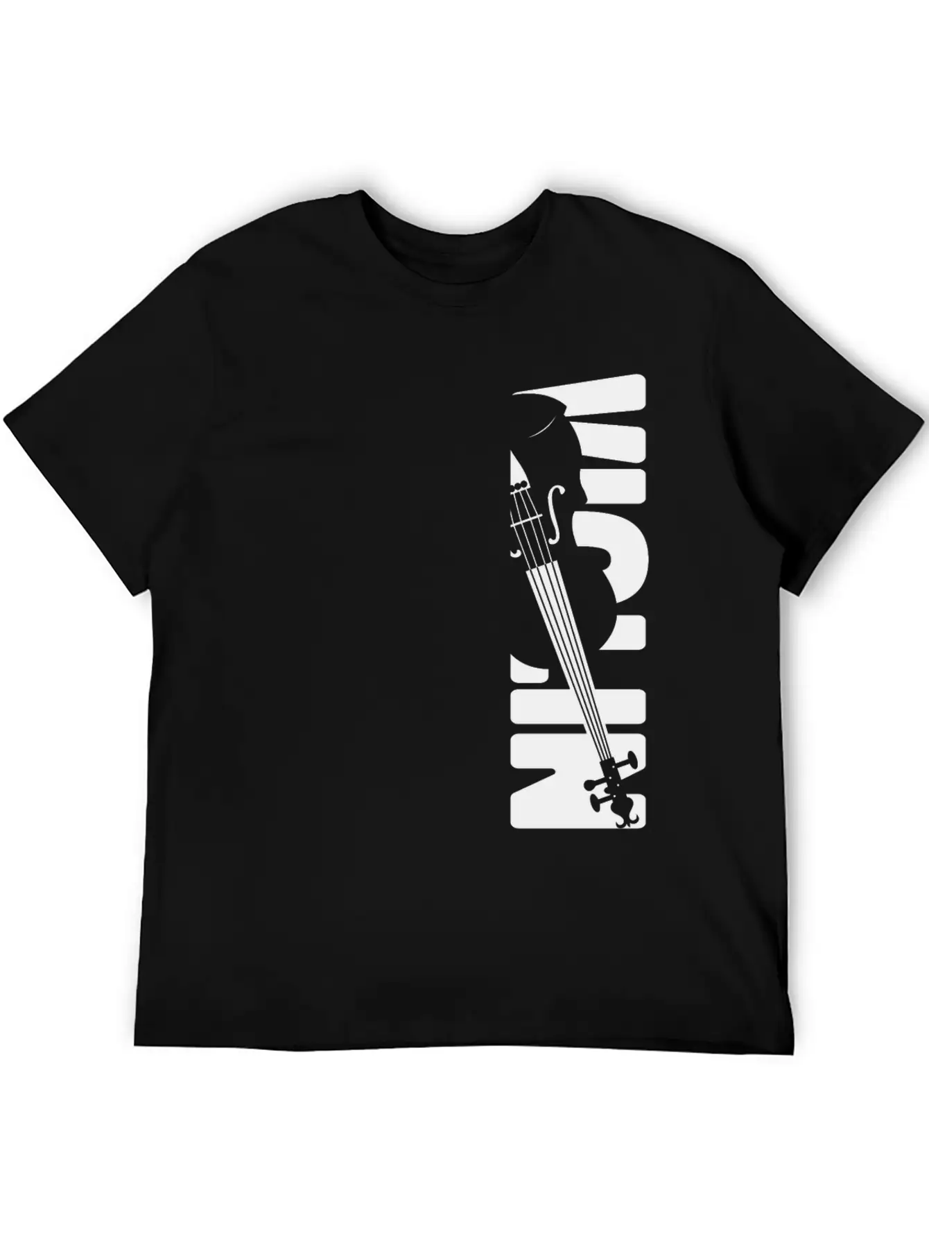 Violin Violinist Violin Unisex Short Sleeve Soft Cotton T-Shirt – Casual Everyday Wear