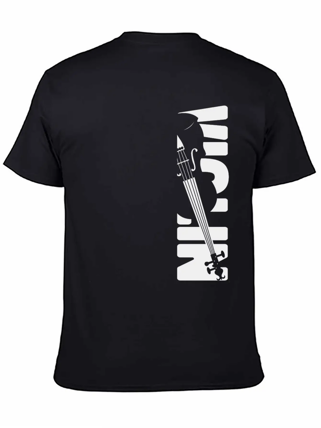 Violin Violinist Violin Unisex Short Sleeve Soft Cotton T-Shirt – Casual Everyday Wear