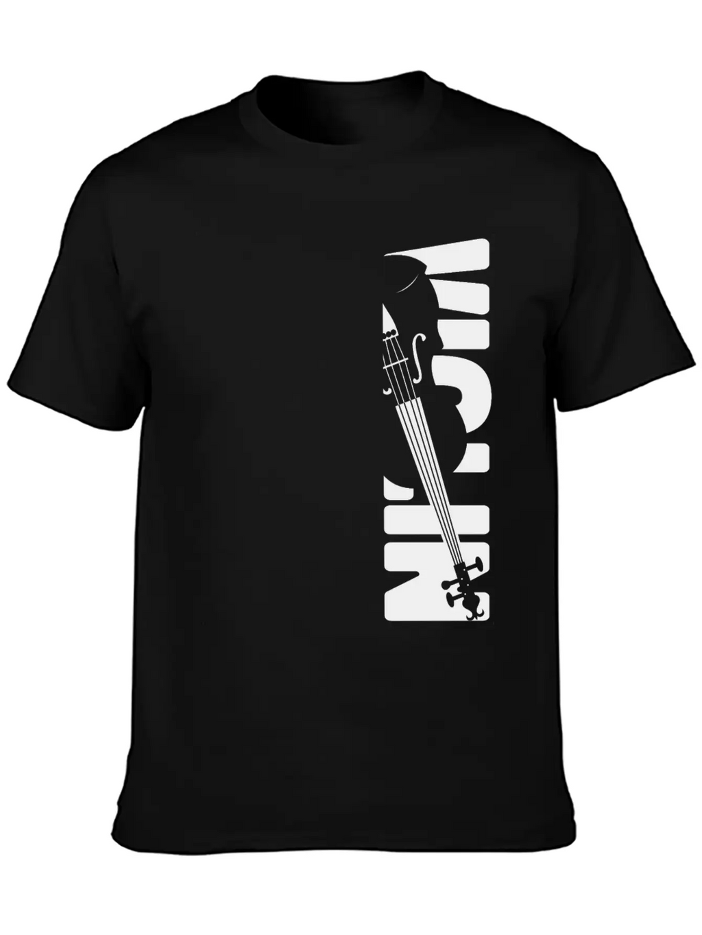 Violin Violinist Violin Unisex Short Sleeve Soft Cotton T-Shirt – Casual Everyday Wear