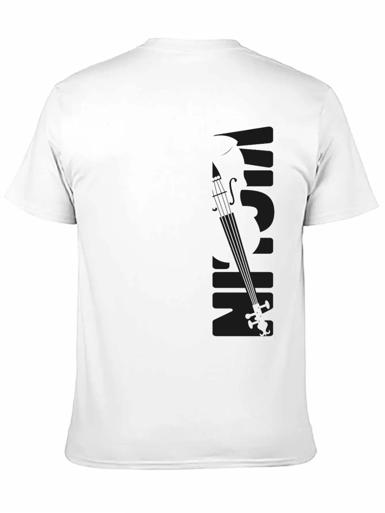 Violin Violinist Violin Unisex Short Sleeve Soft Cotton T-Shirt – Casual Everyday Wear