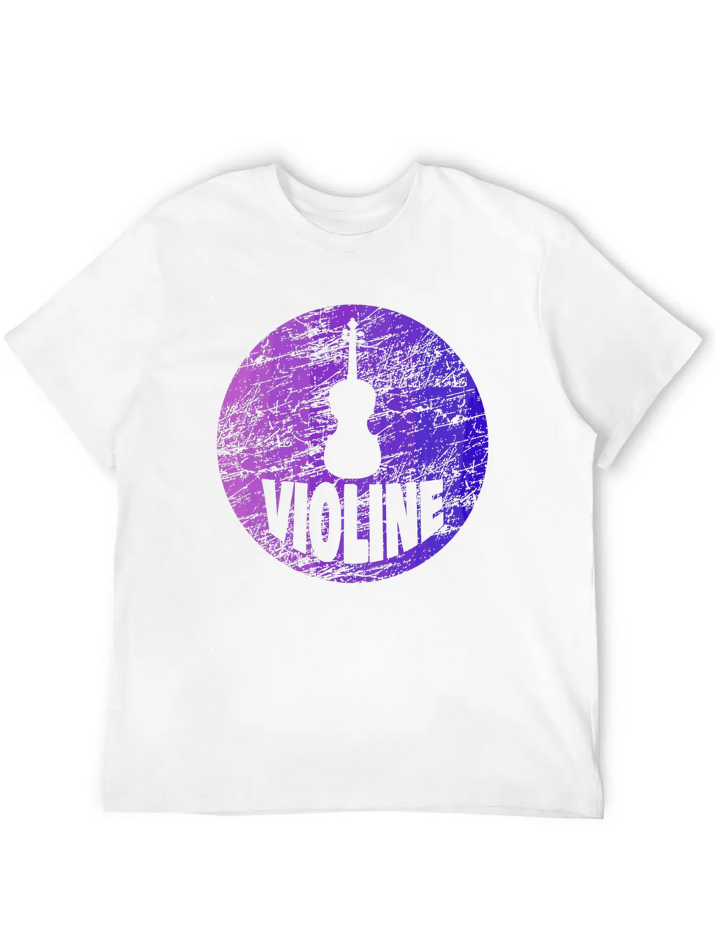 Violine Instrument Music Essential Cotton Tee For Daily Outfits – Unisex Style