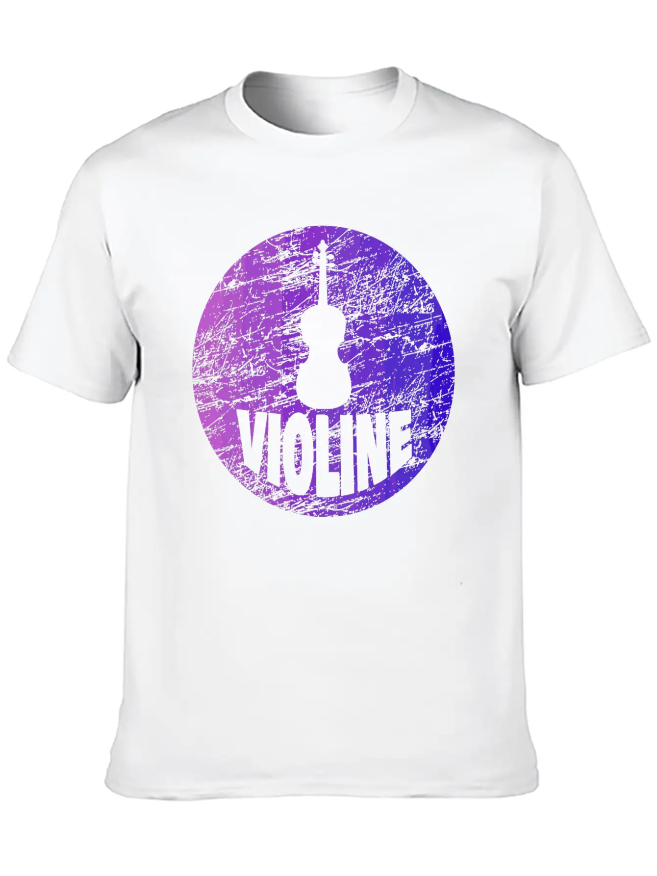 Violine Instrument Music Essential Cotton Tee For Daily Outfits – Unisex Style