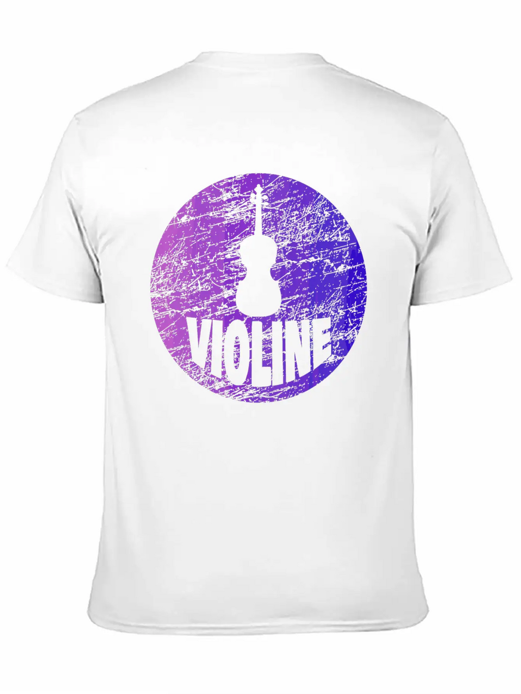 Violine Instrument Music Essential Cotton Tee For Daily Outfits – Unisex Style