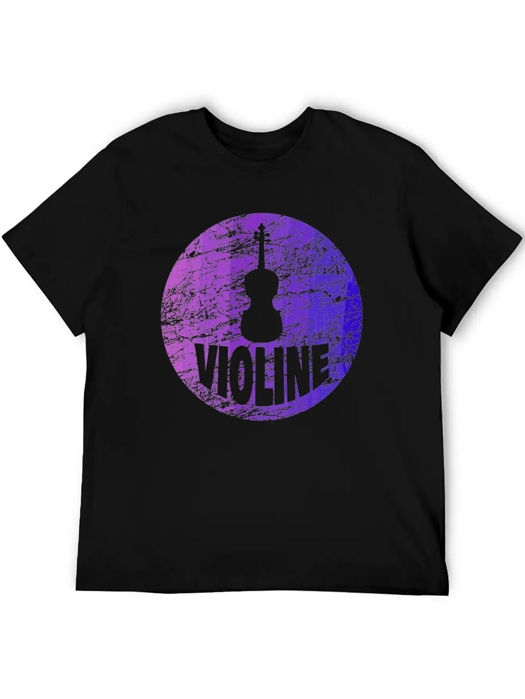 Violine Instrument Music Essential Cotton Tee For Daily Outfits – Unisex Style