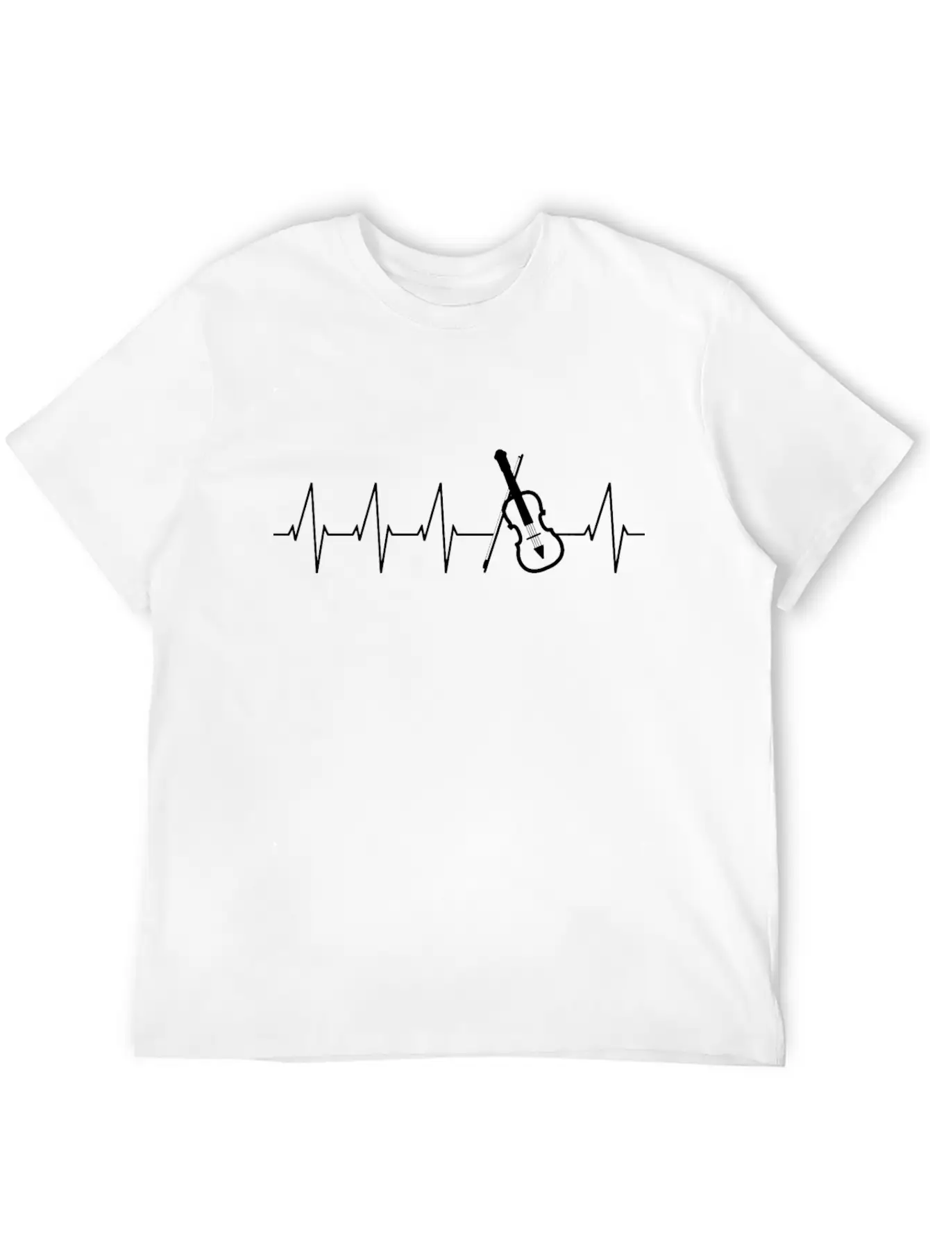 Violinist-Musician Violin Unisex Casual T-Shirt – Clean Design For Daily Comfort