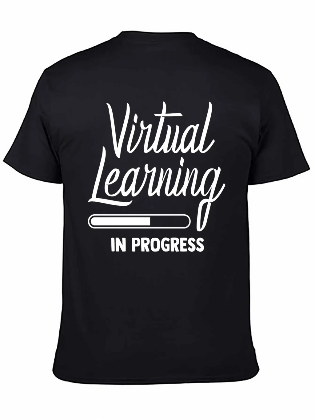 Virtual Learning In Progress Online Teacher Kids G Stylish Everyday T-Shirt – Unisex Basic Cotton Tee