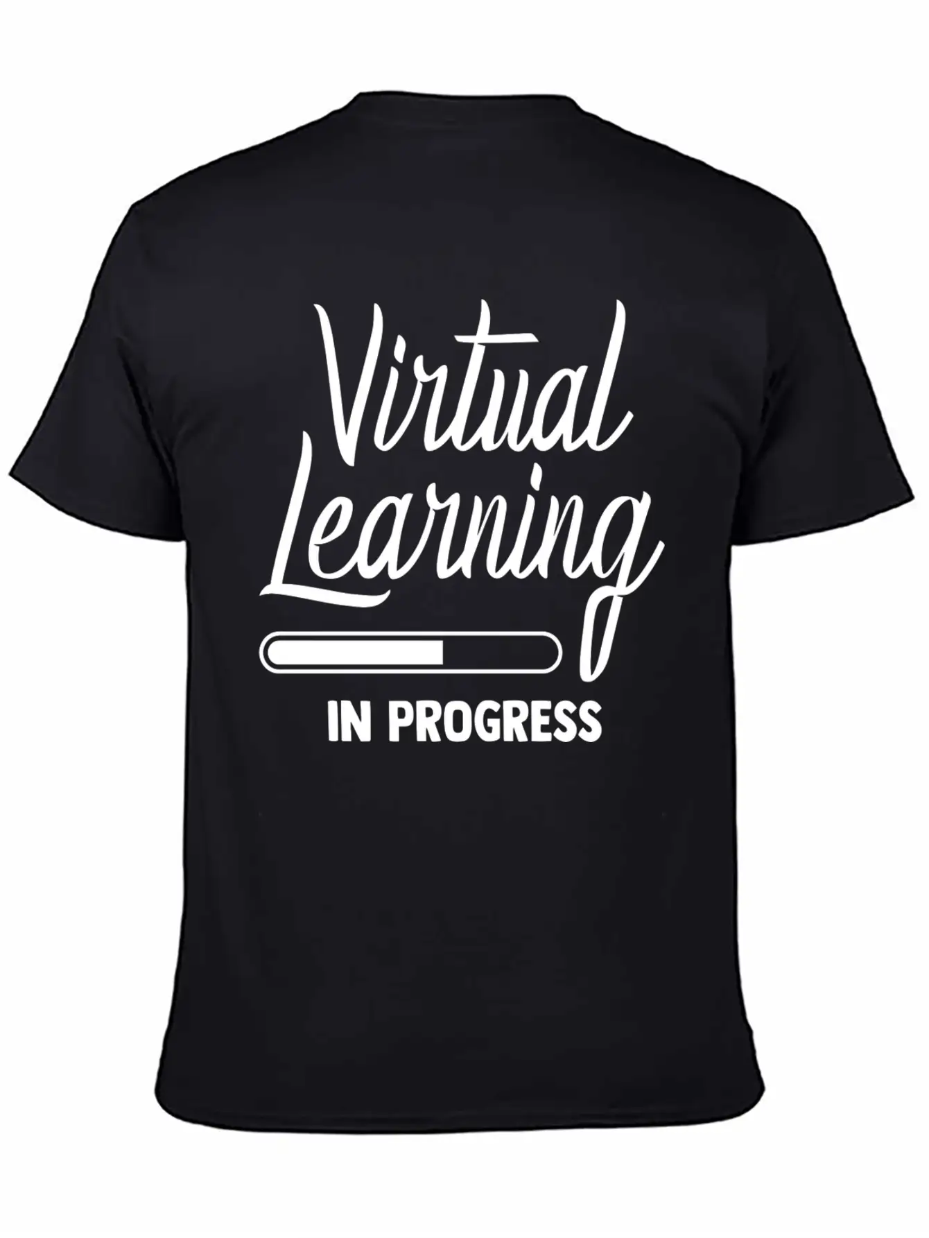 Virtual Learning In Progress Online Teacher Kids G Stylish Everyday T-Shirt – Unisex Basic Cotton Tee