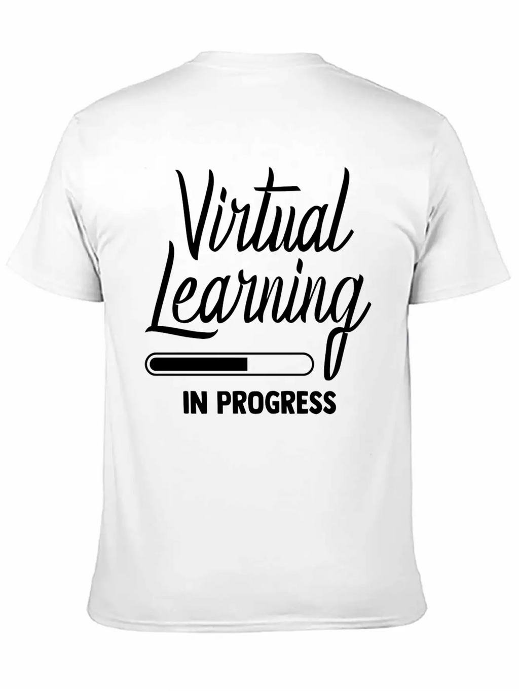 Virtual Learning In Progress Online Teacher Kids G Stylish Everyday T-Shirt – Unisex Basic Cotton Tee