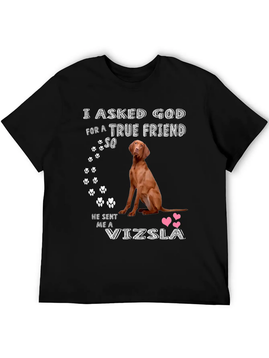 Vizsla Gifts Dog Outfits For Vizsla Mom Dad Mum, C Unisex Casual T-Shirt – Clean Design For Daily Comfort