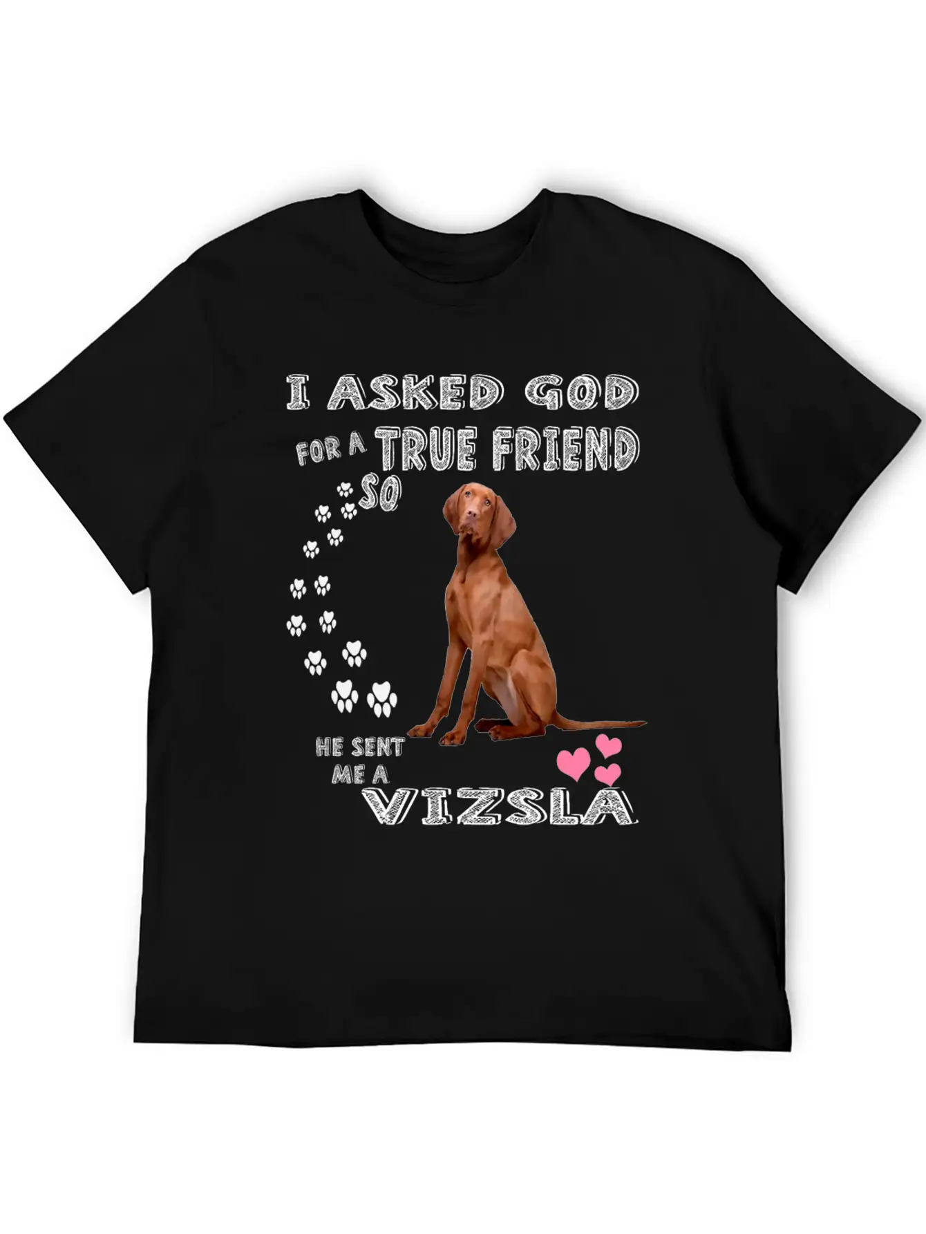 Vizsla Gifts Dog Outfits For Vizsla Mom Dad Mum, C Unisex Casual T-Shirt – Clean Design For Daily Comfort