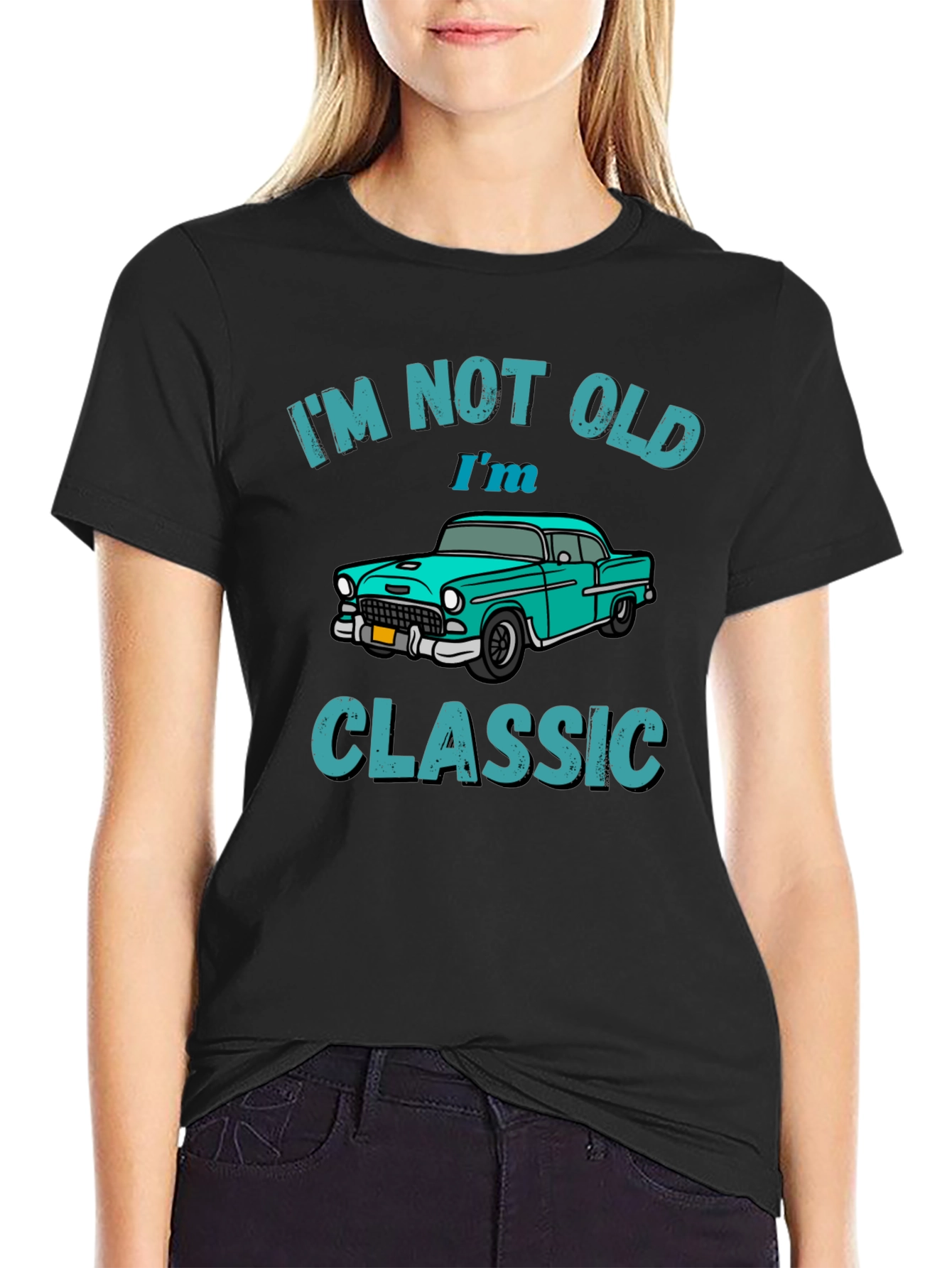 Im Not Old Im Classic Car Graphic T-Shirt