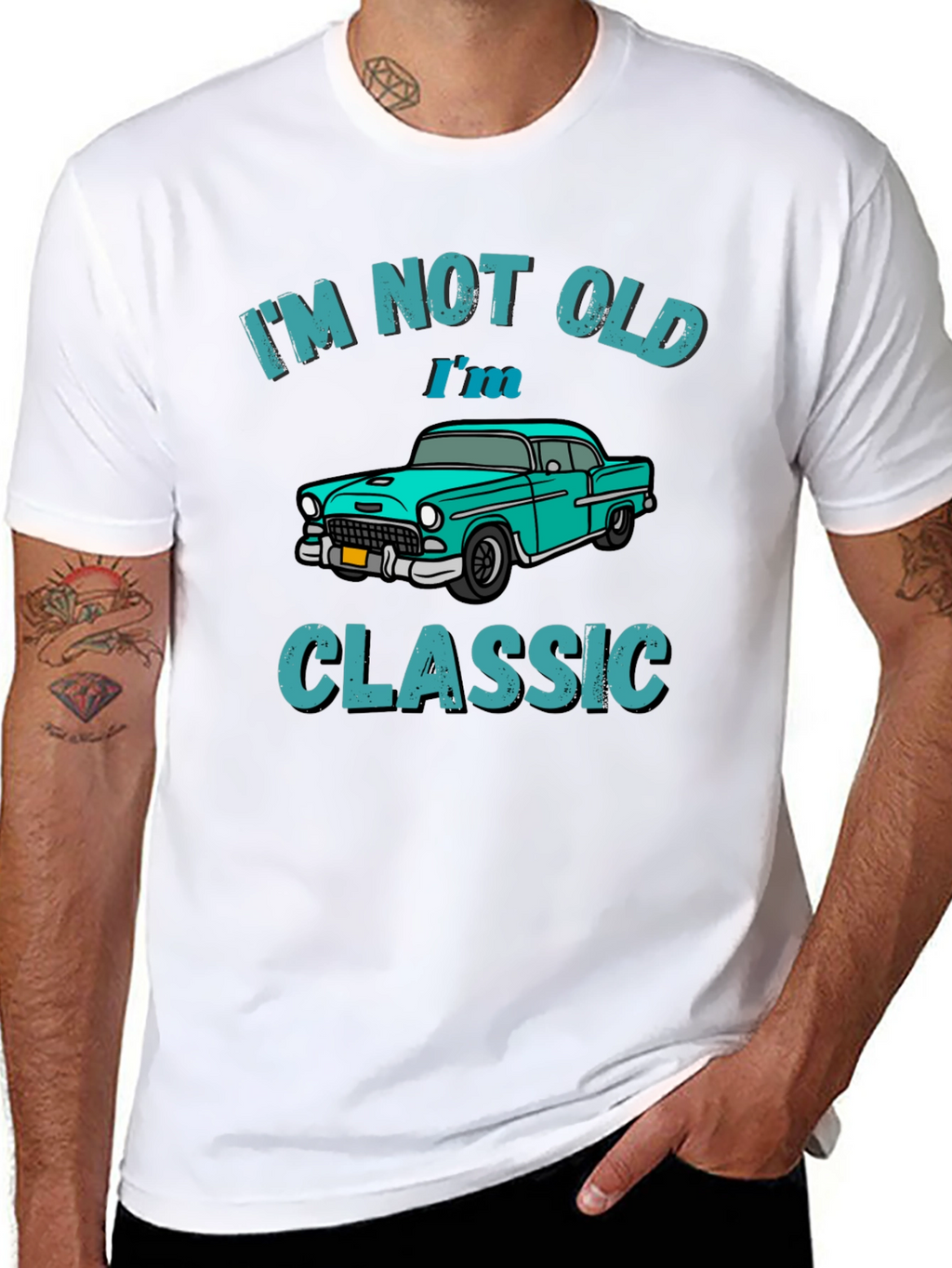 Im Not Old Im Classic Car Graphic T-Shirt