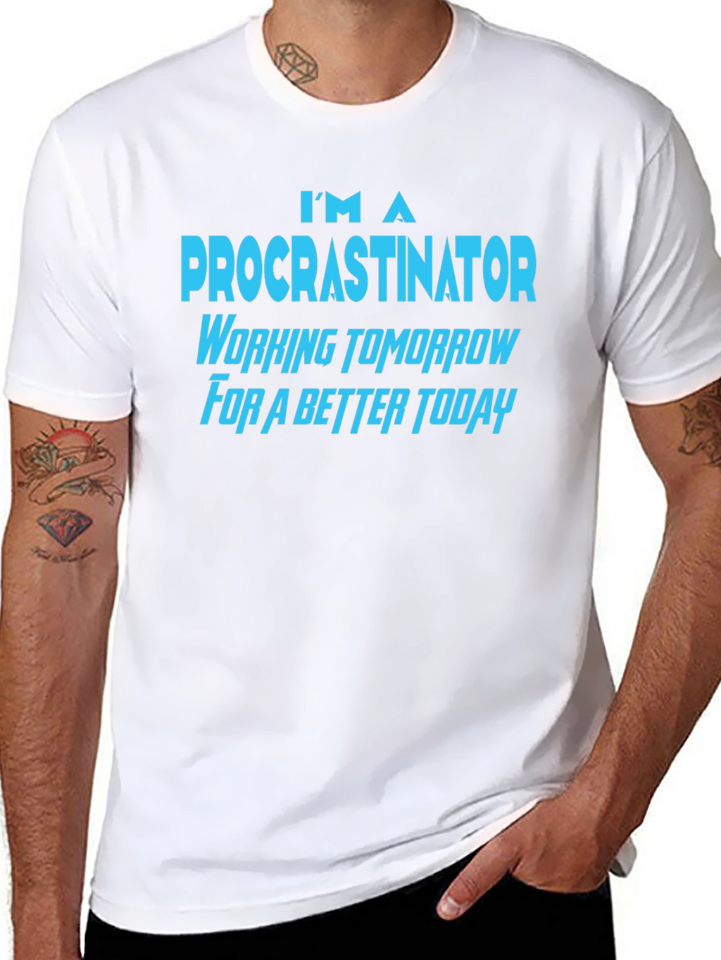 Procrastinator Funny Slogan T-Shirt
