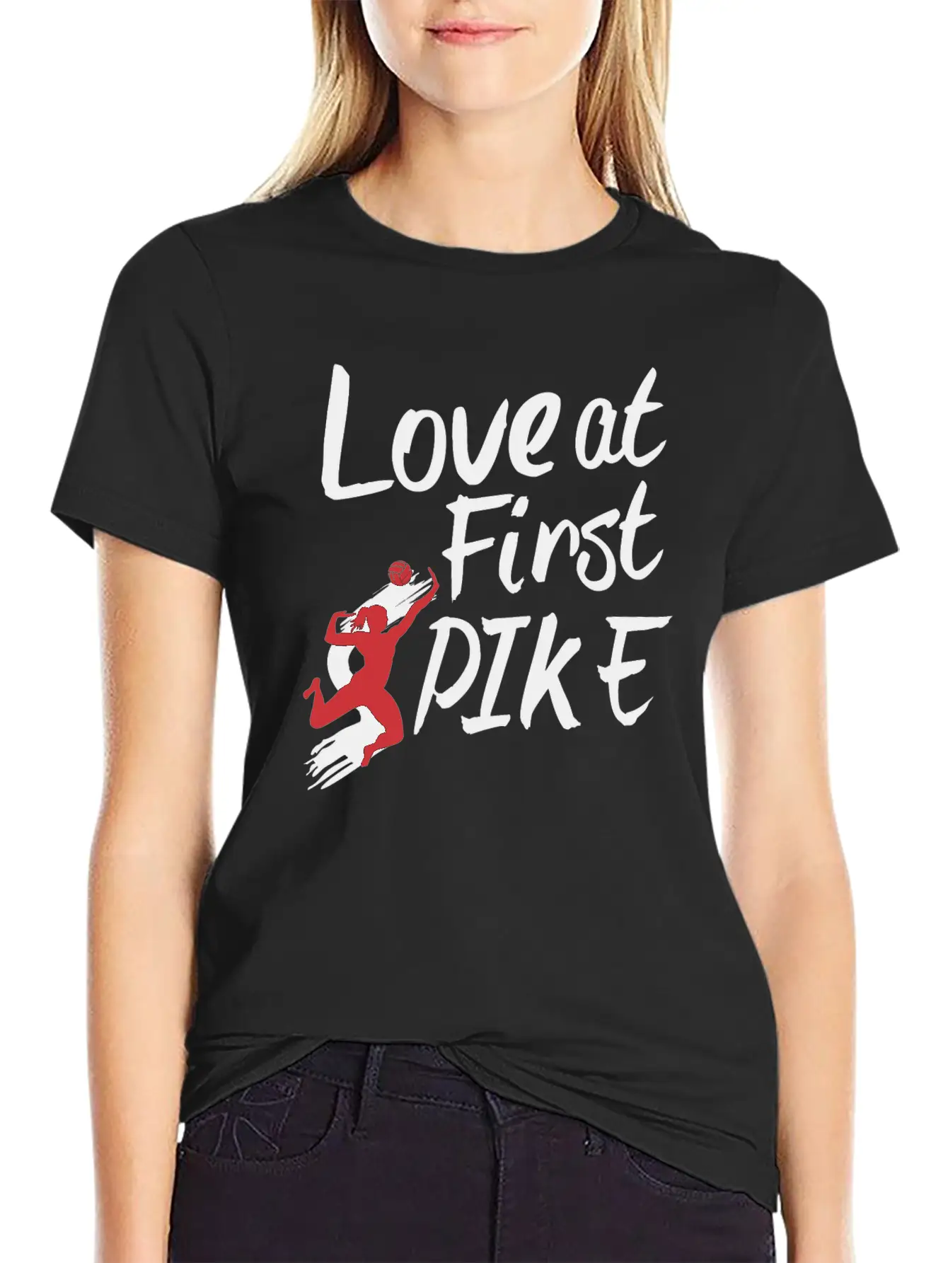 Volleyball Casual Graphic T-Shirt – Simple And Comfortable Daily Wear