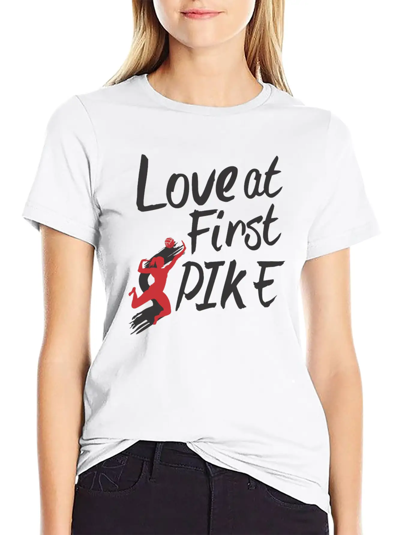Volleyball Casual Graphic T-Shirt – Simple And Comfortable Daily Wear