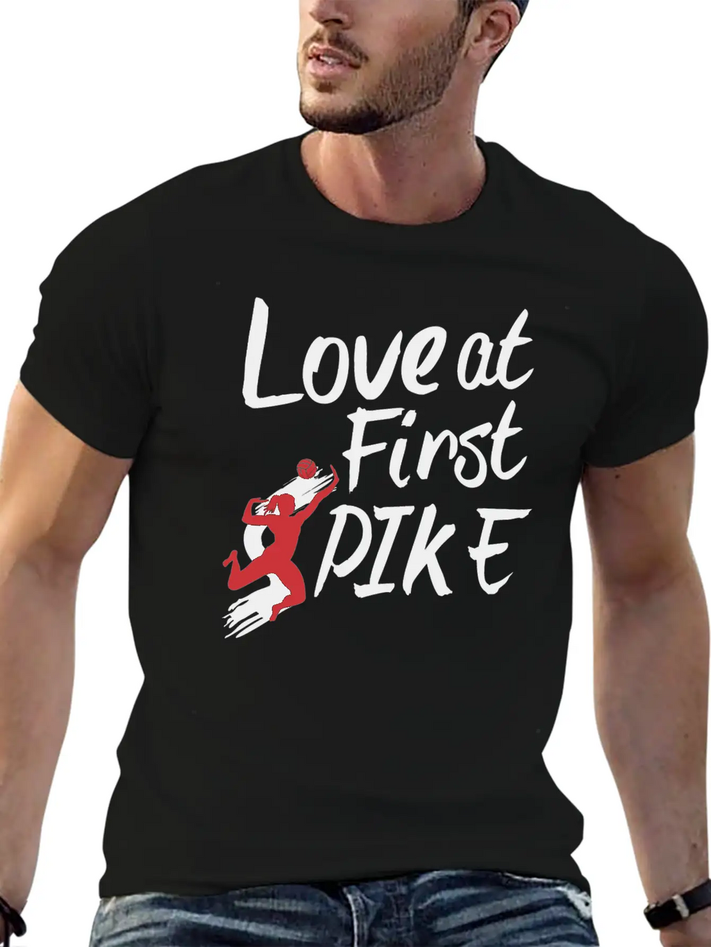Volleyball Casual Graphic T-Shirt – Simple And Comfortable Daily Wear