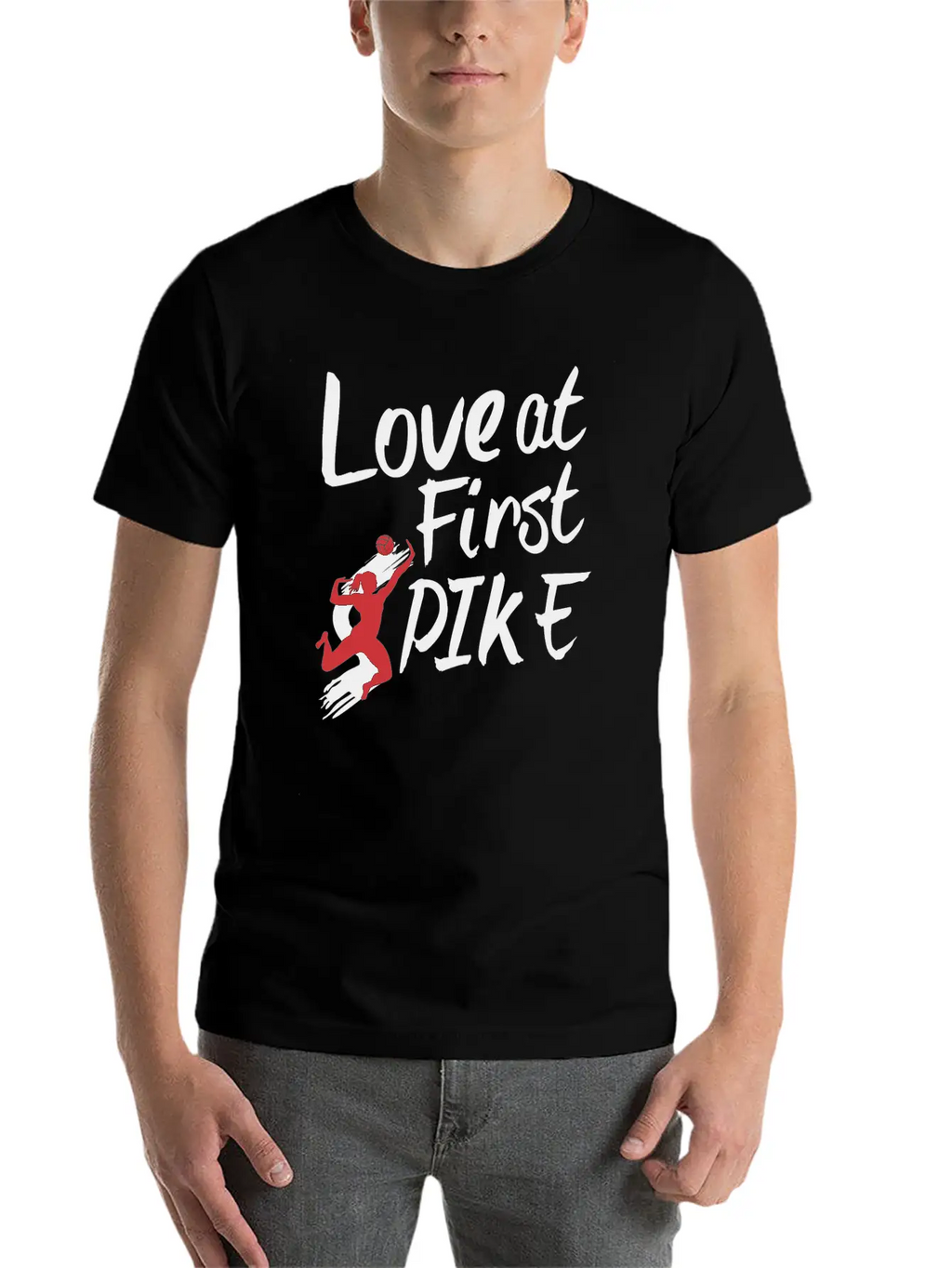 Volleyball Casual Graphic T-Shirt – Simple And Comfortable Daily Wear