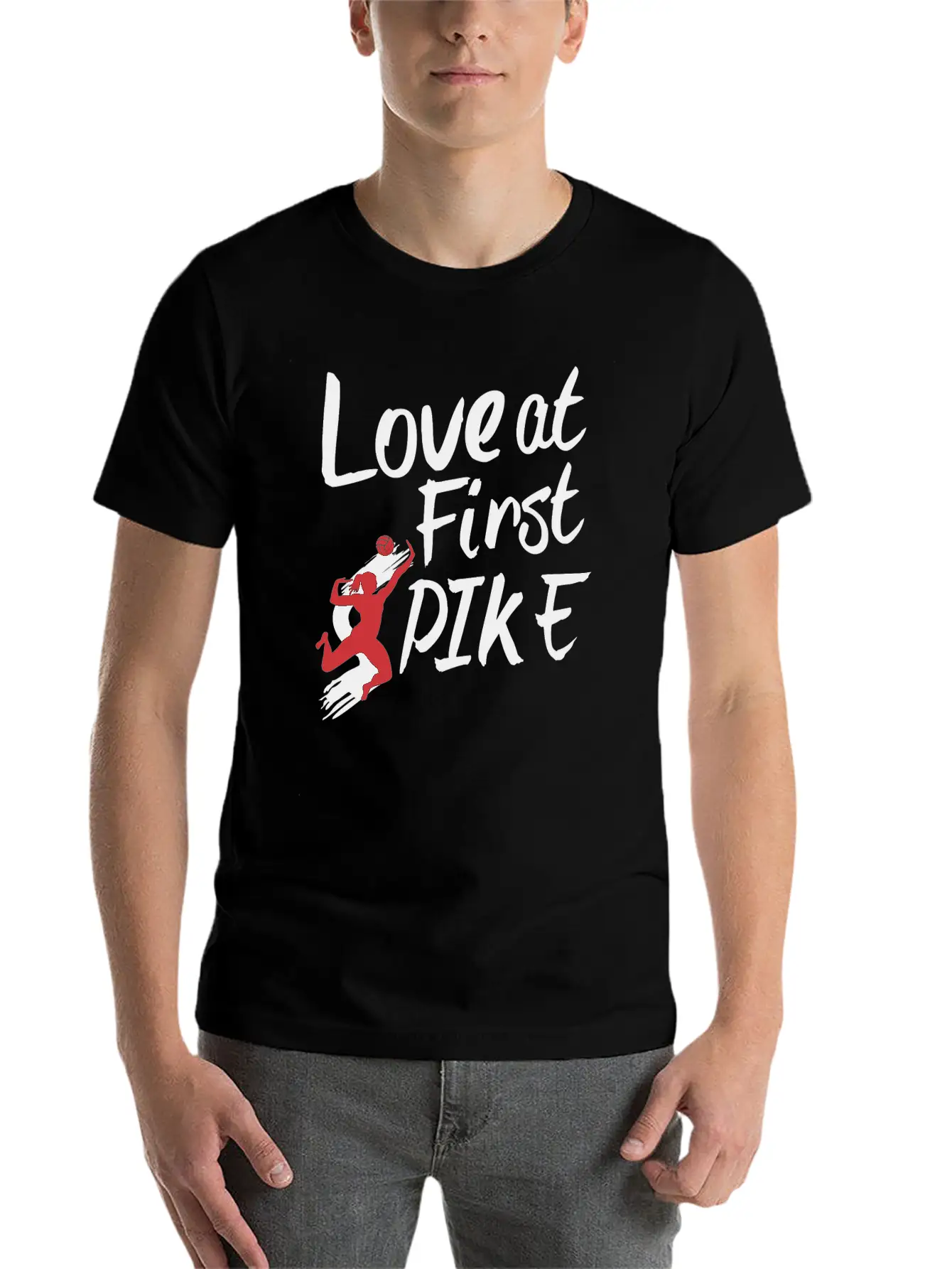 Volleyball Casual Graphic T-Shirt – Simple And Comfortable Daily Wear