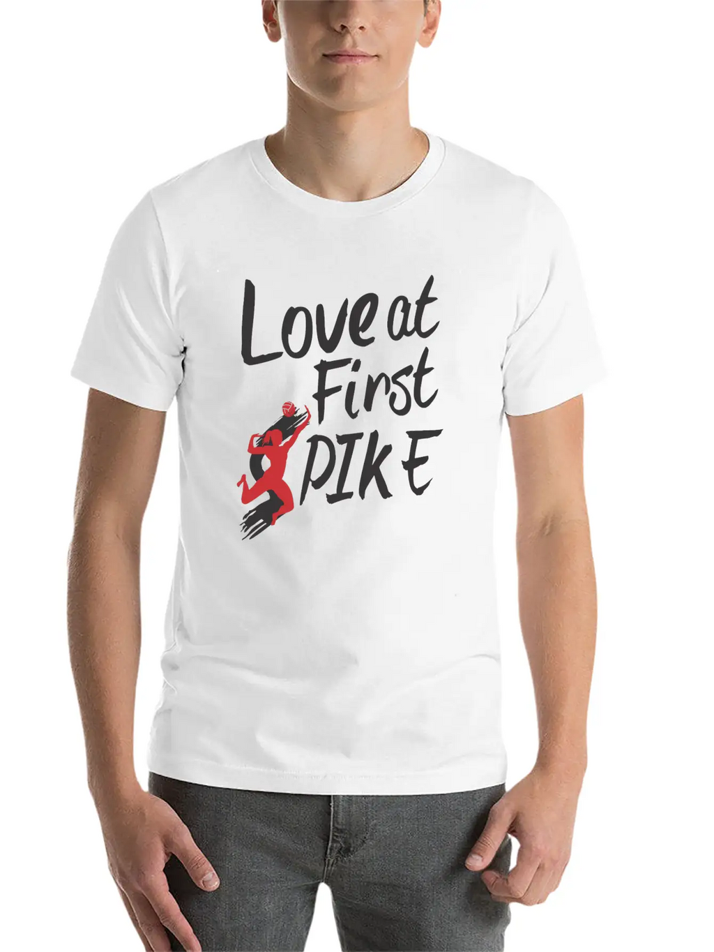 Volleyball Casual Graphic T-Shirt – Simple And Comfortable Daily Wear