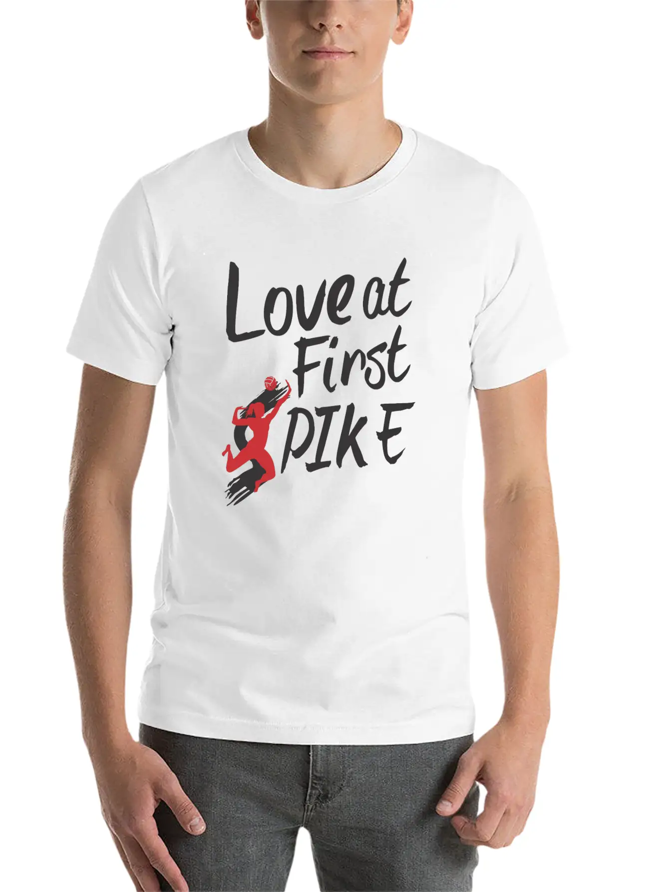 Volleyball Casual Graphic T-Shirt – Simple And Comfortable Daily Wear