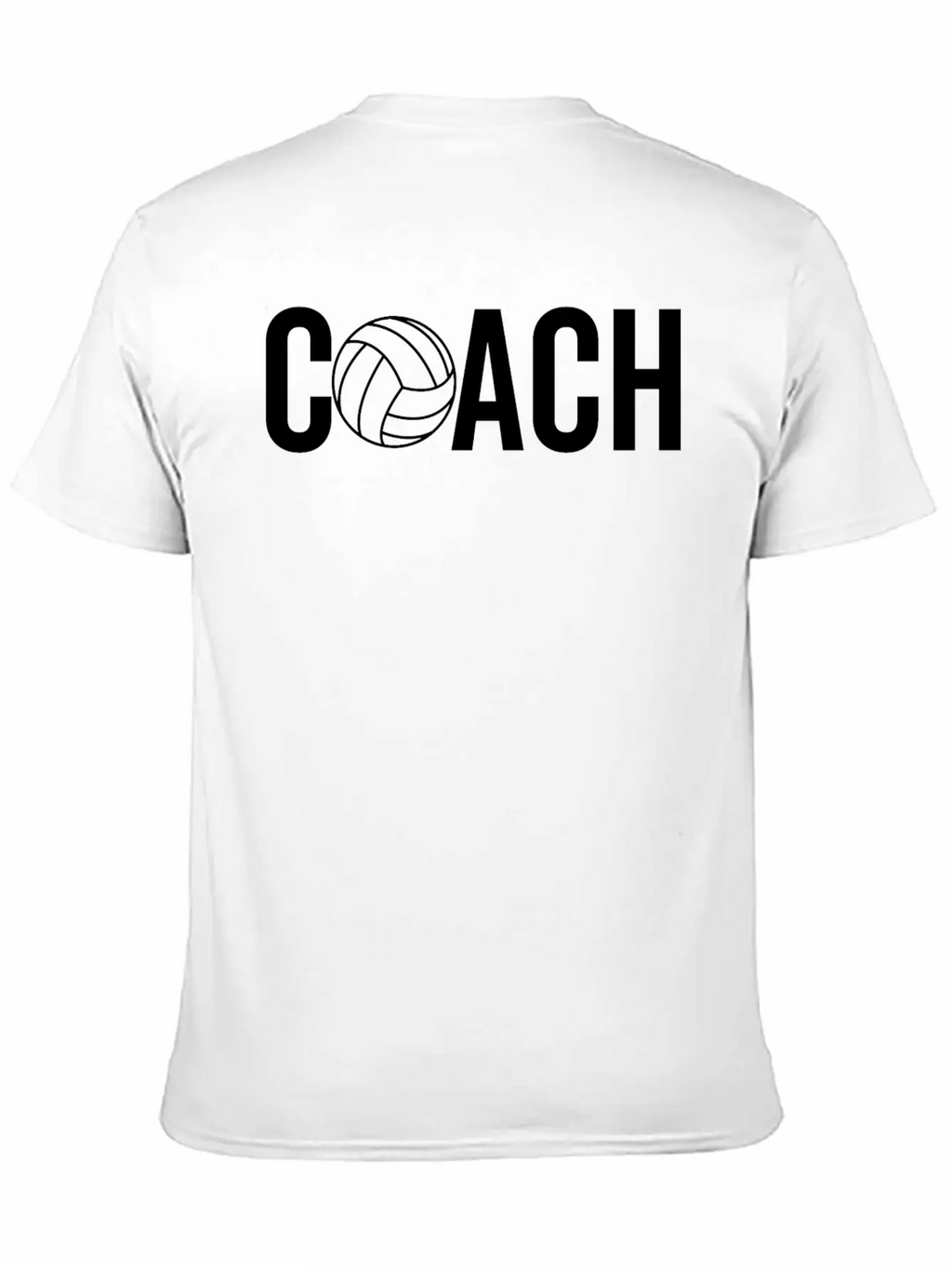 Volleyball Coach Casual Graphic T-Shirt – Simple And Comfortable Daily Wear