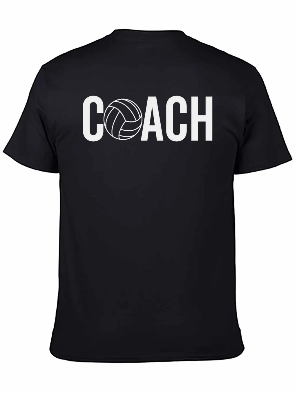 Volleyball Coach Casual Graphic T-Shirt – Simple And Comfortable Daily Wear