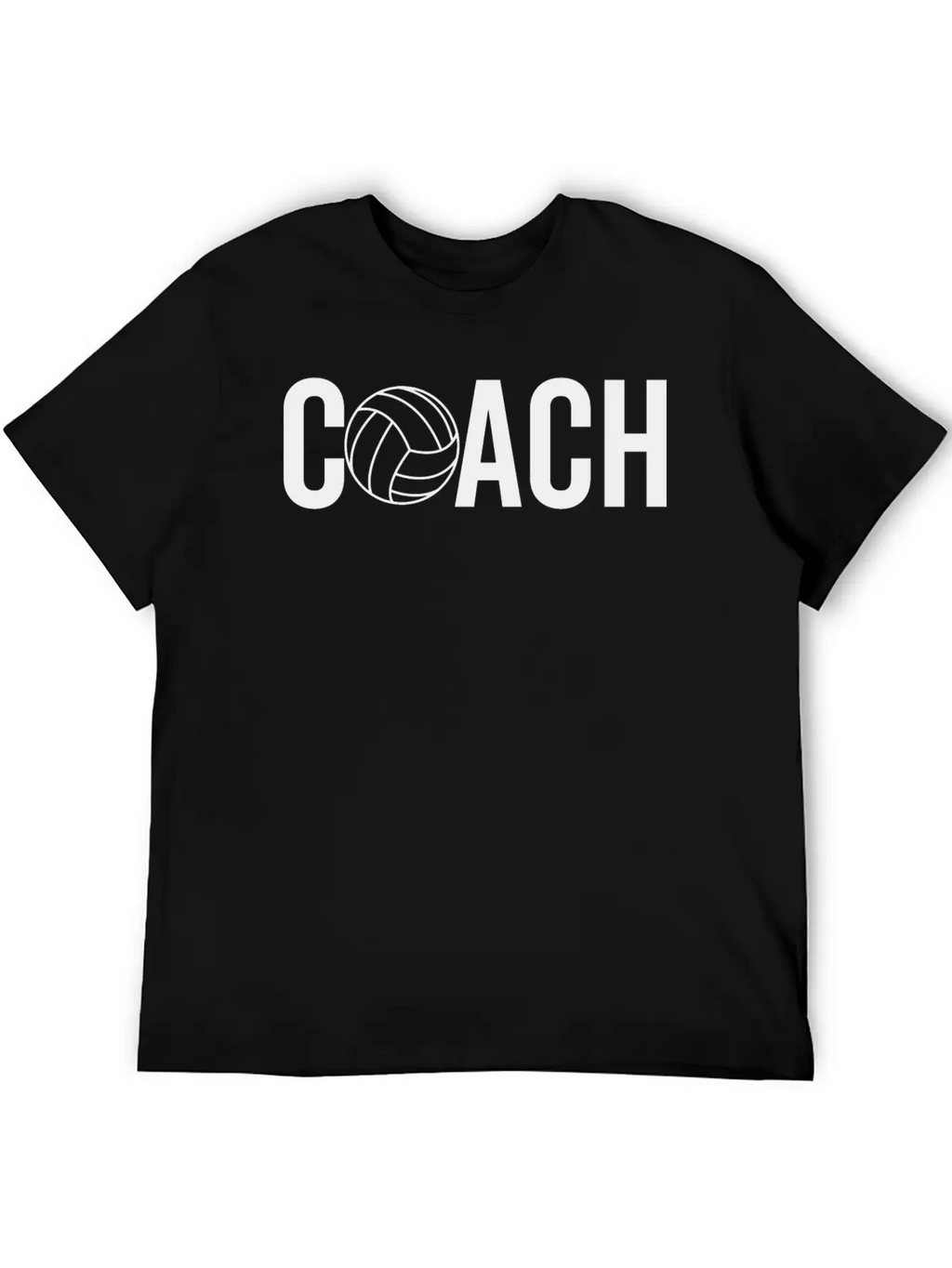 Volleyball Coach Casual Graphic T-Shirt – Simple And Comfortable Daily Wear