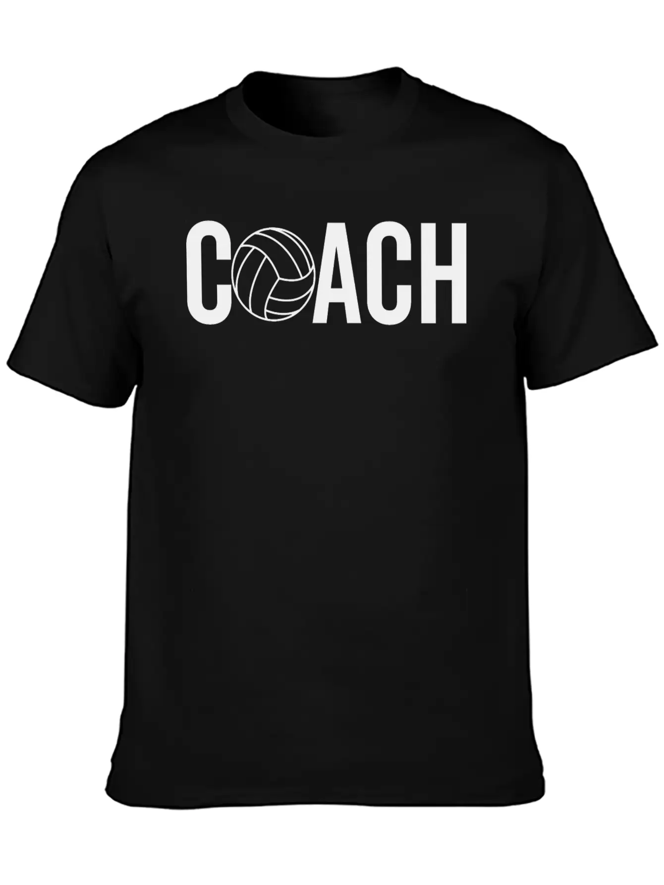 Volleyball Coach Casual Graphic T-Shirt – Simple And Comfortable Daily Wear