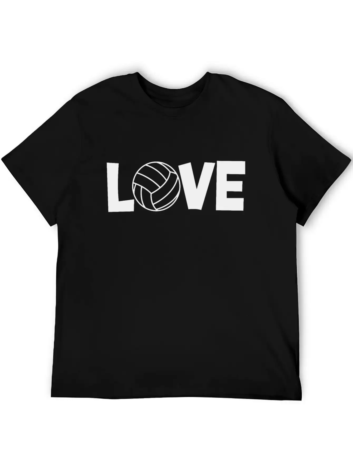 Volleyball Player Unisex Short Sleeve Soft Cotton T-Shirt – Casual Everyday Wear