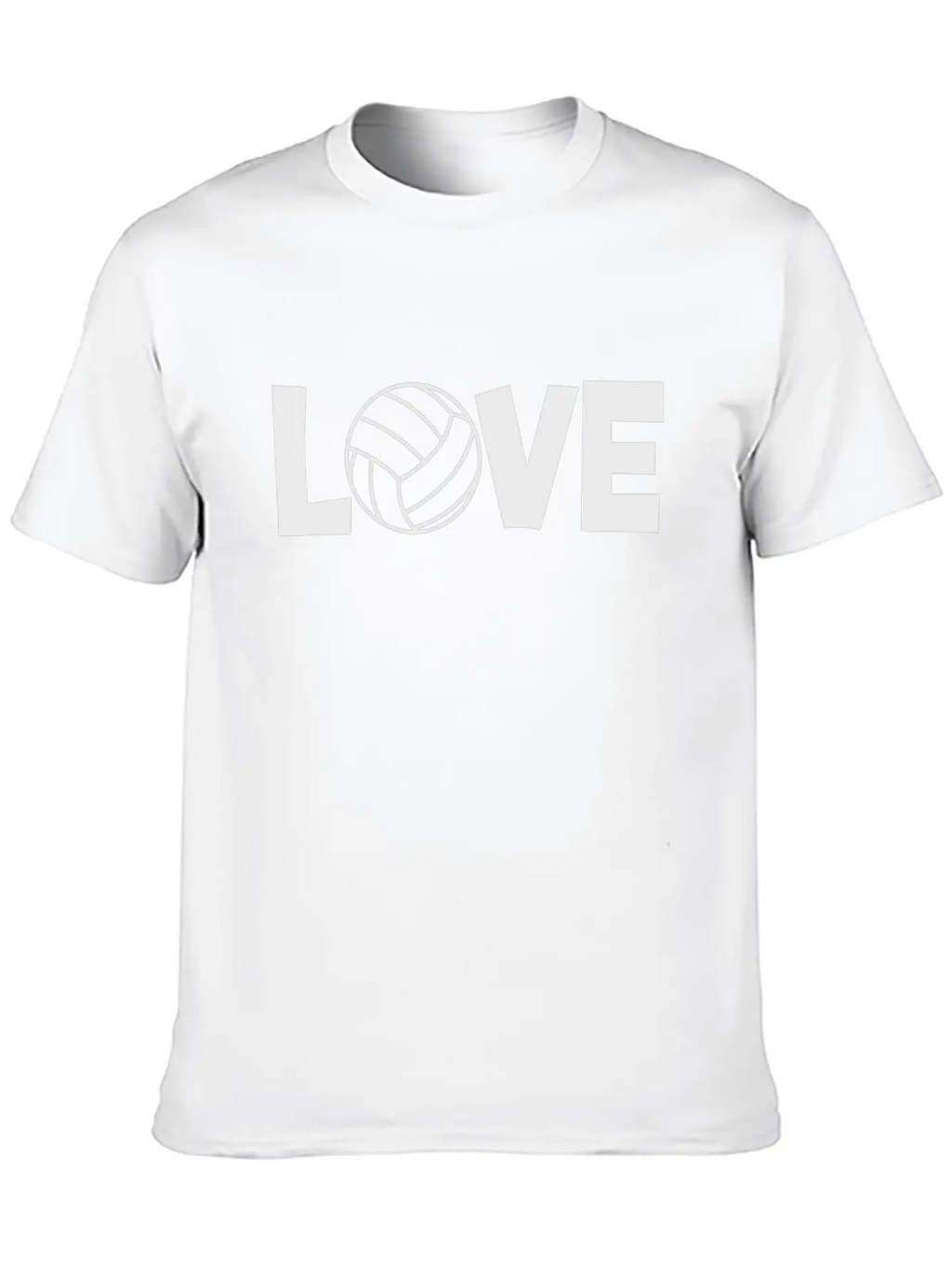 Volleyball Player Unisex Short Sleeve Soft Cotton T-Shirt – Casual Everyday Wear