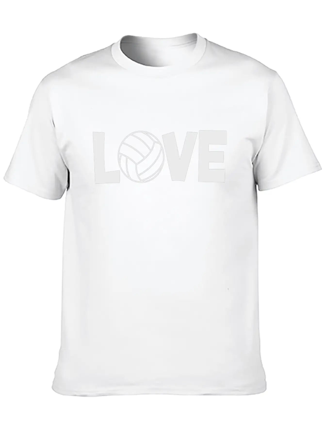 Volleyball Player Unisex Short Sleeve Soft Cotton T-Shirt – Casual Everyday Wear
