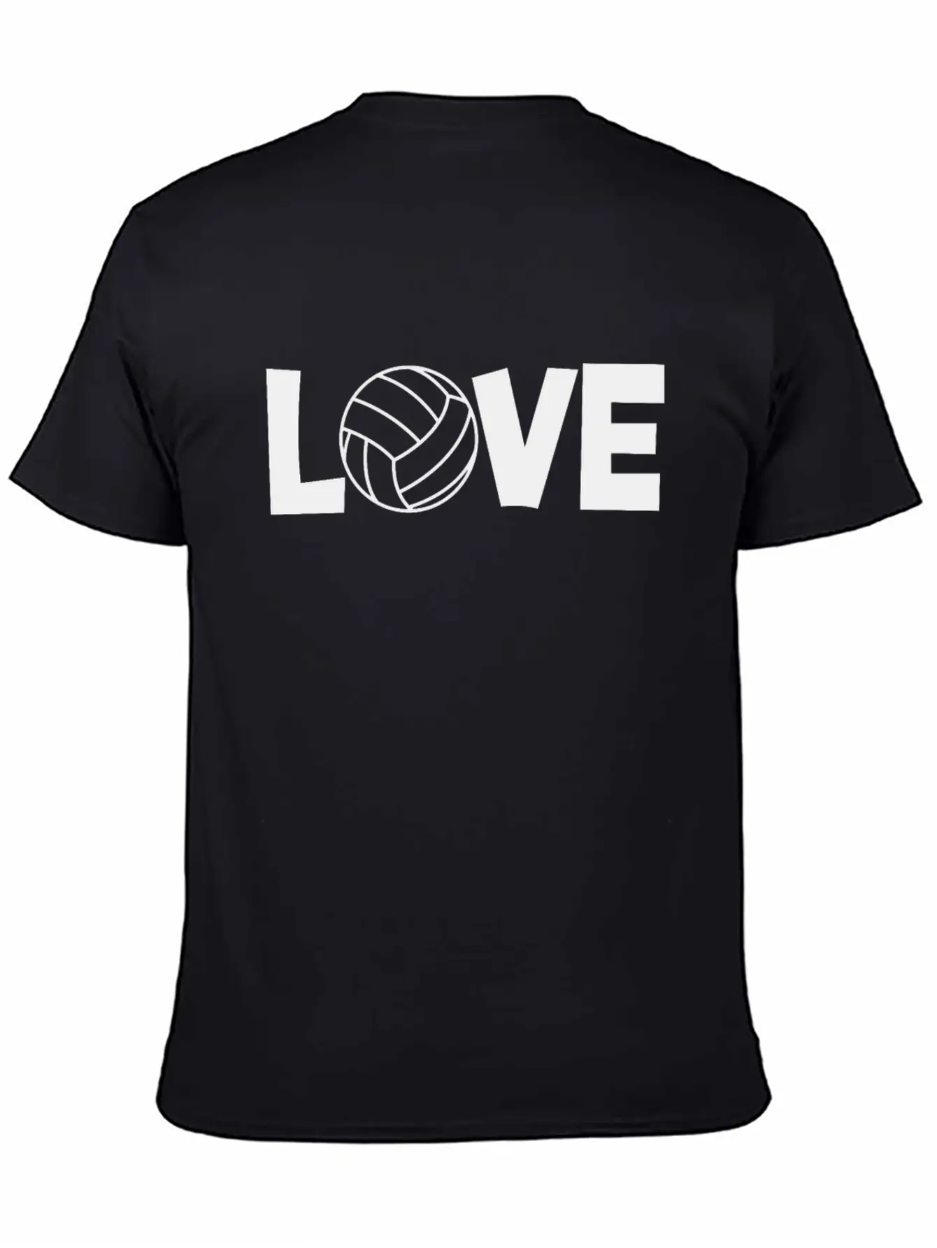 Volleyball Player Unisex Short Sleeve Soft Cotton T-Shirt – Casual Everyday Wear
