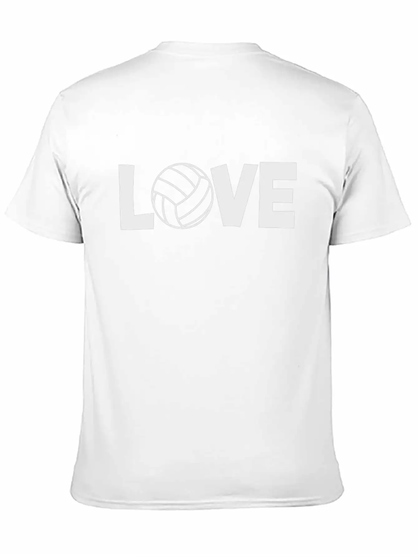 Volleyball Player Unisex Short Sleeve Soft Cotton T-Shirt – Casual Everyday Wear