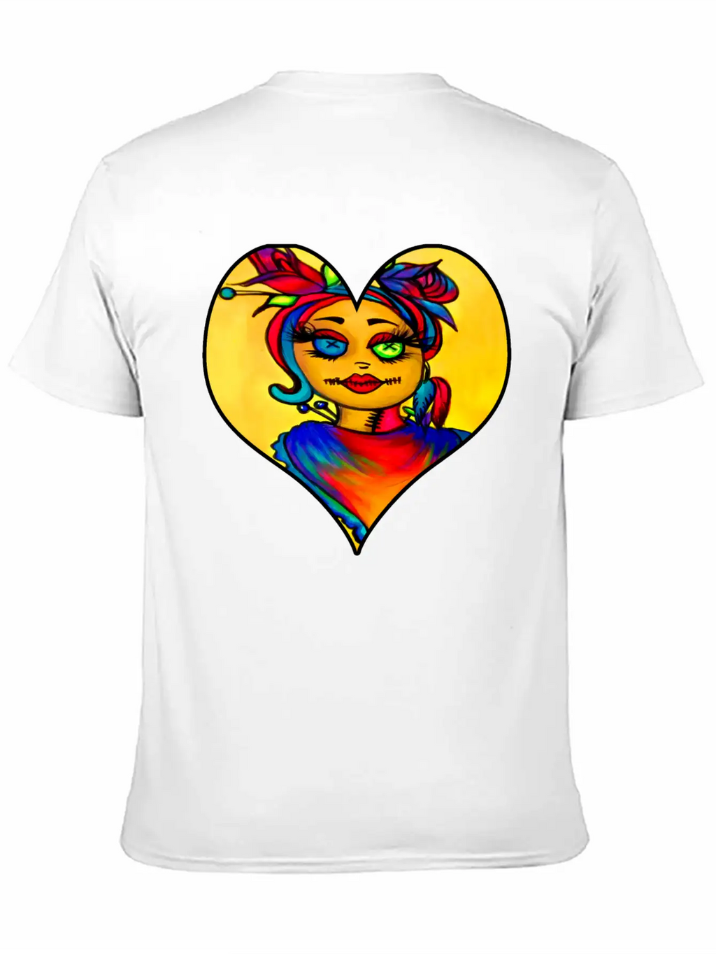 Voodoo Diva Art Unisex Short Sleeve Soft Cotton T-Shirt – Casual Everyday Wear
