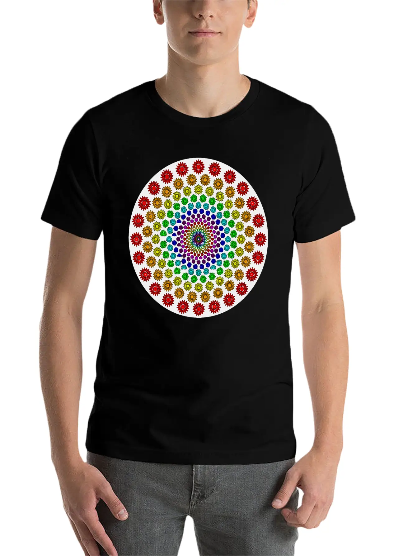 Vortex 3 Unisex Short Sleeve Soft Cotton T-Shirt – Casual Everyday Wear