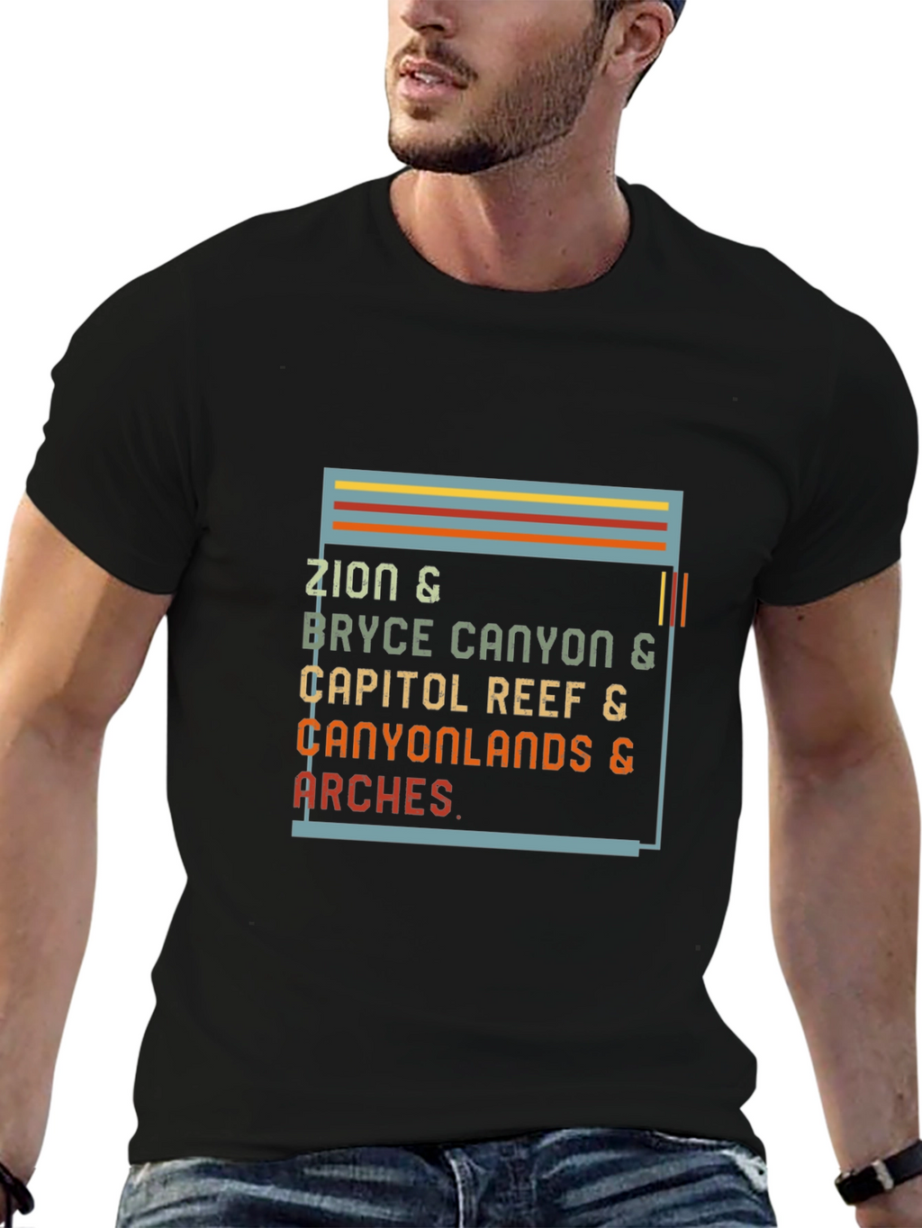 Utah Parks Graphic T-Shirt