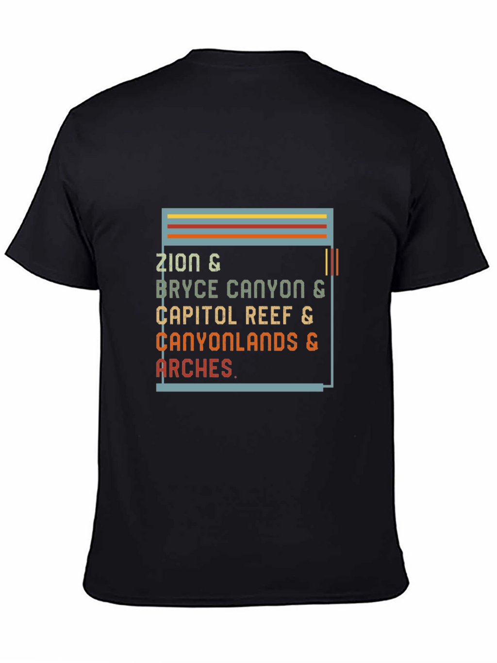 Utah Parks Graphic T-Shirt